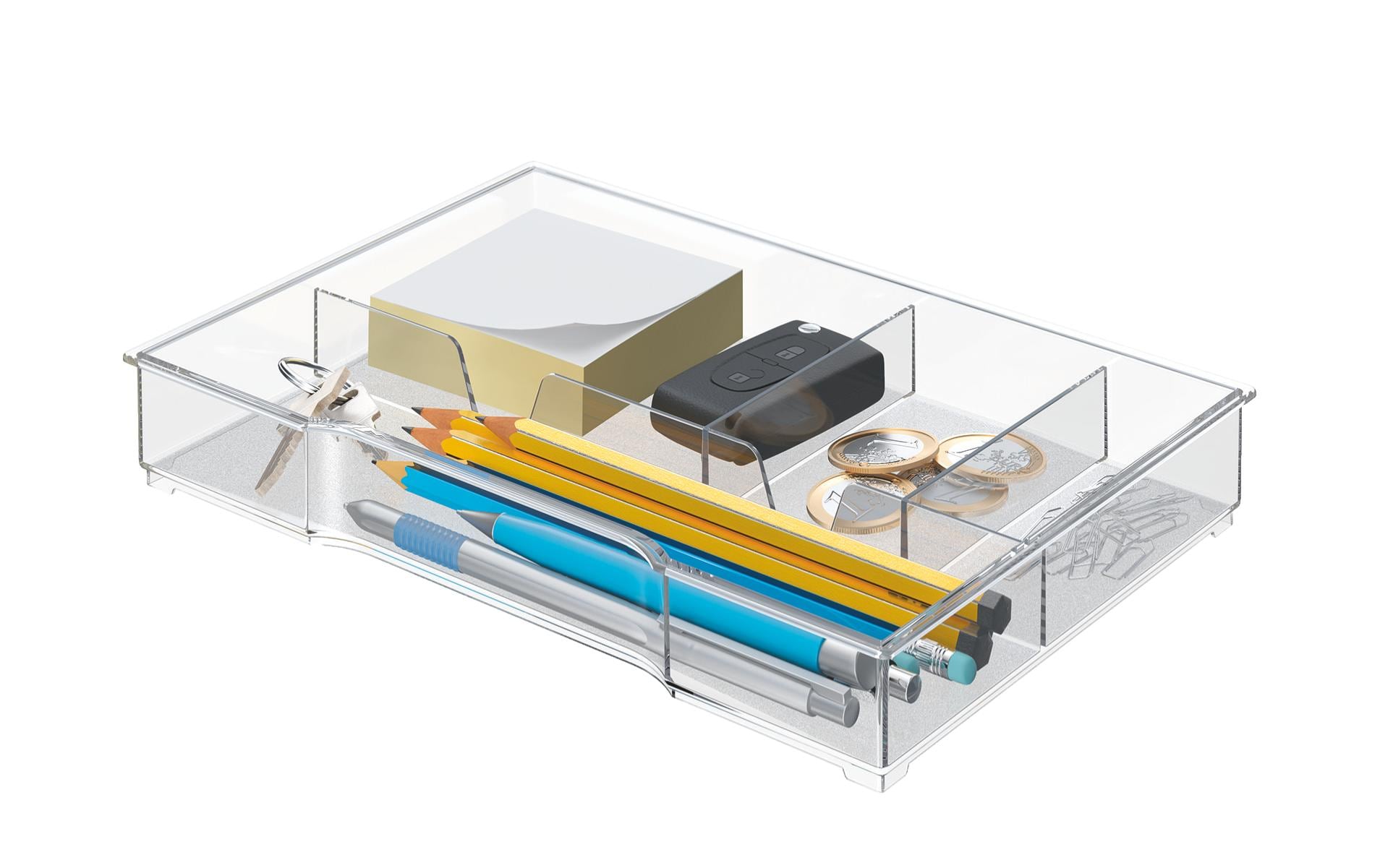 Leitz Schubladeneinsatz – für Leitz Plus, WOW Cube, Cube – 245 × 165 × 33 mm