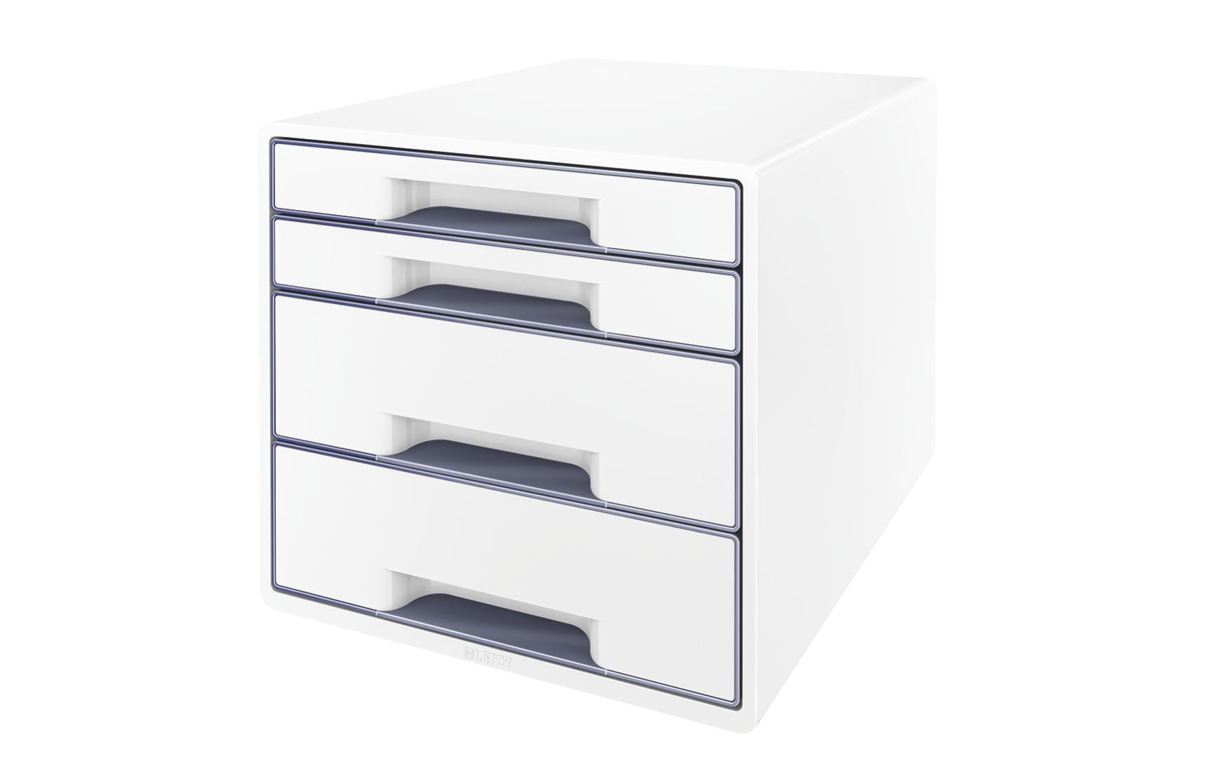 Leitz WOW Cube Aufbewahrungsbox – weiss, Kunststoff (PS)