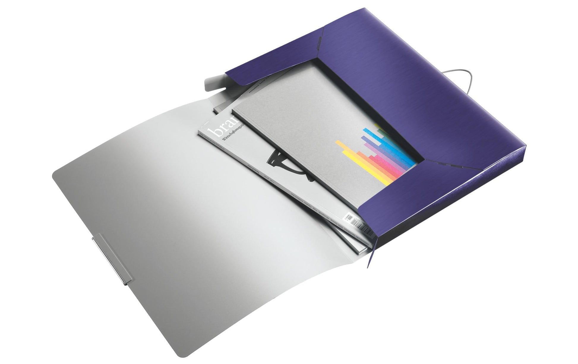 Leitz Style Aufbewahrungsbox B 250 × H 330 × T 37 mm – für A4, 250 Blatt, violett, PP