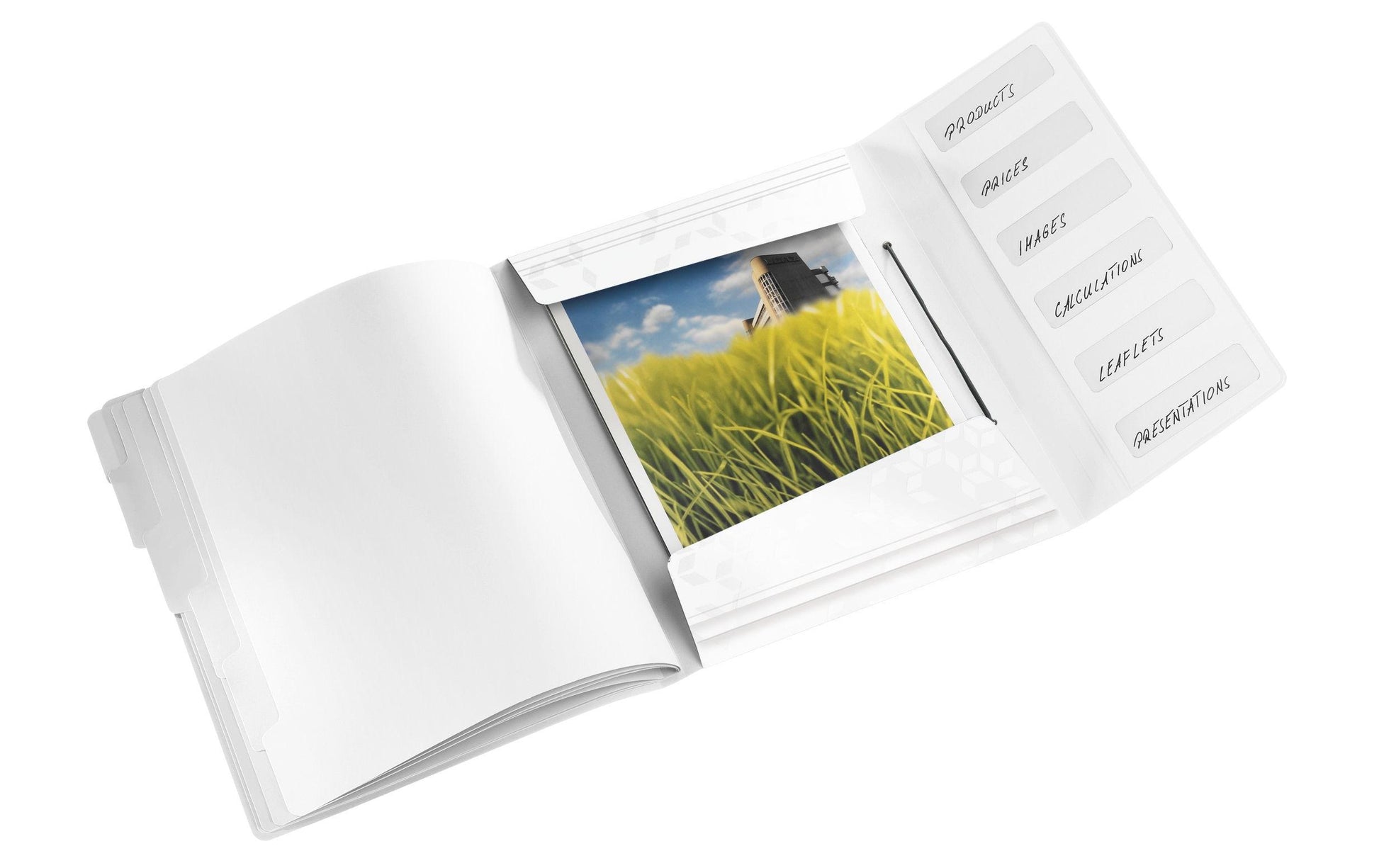 Leitz Dateiordner – Weiss, Kunststoff