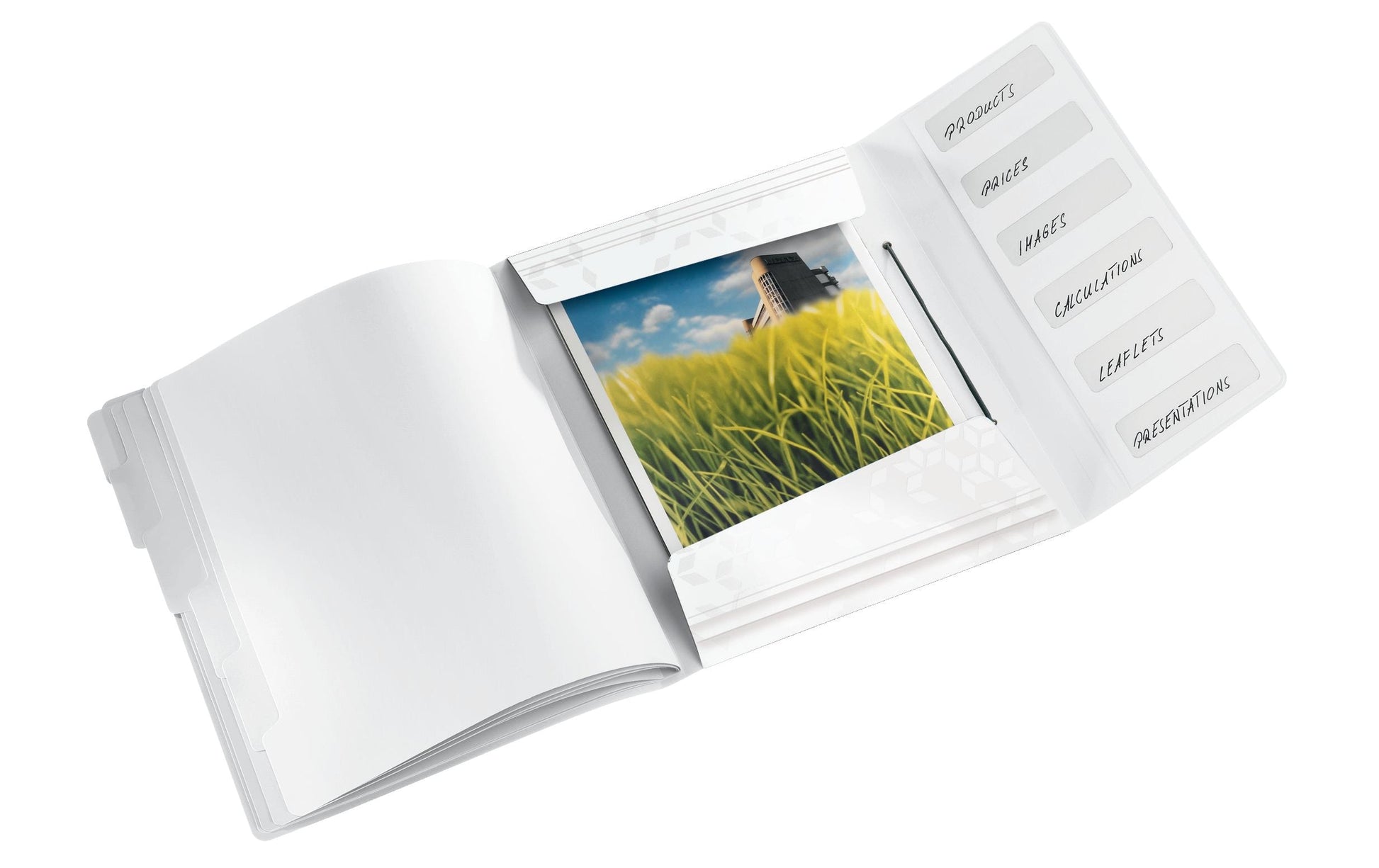 Leitz Dateiordner – Weiss, Kunststoff