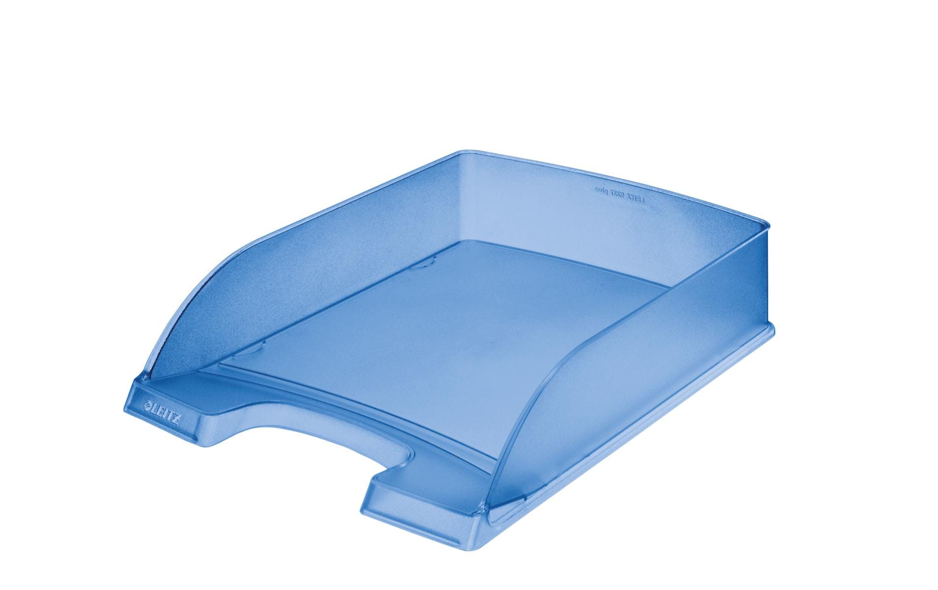 Leitz Plus – Briefkorb für A4, Polystyrol (PS), Blau, 255 × 70 × 357 mm