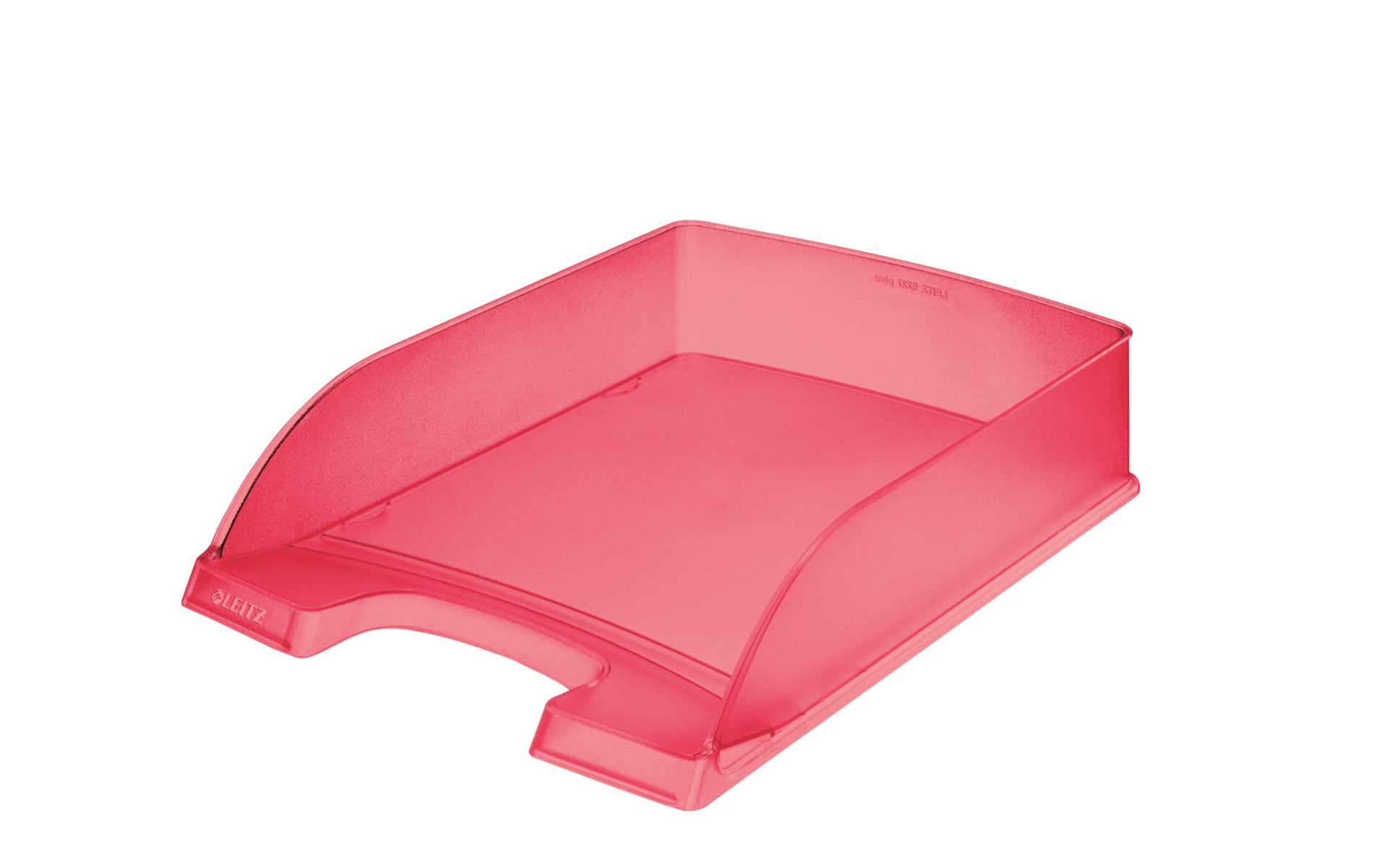 Leitz Plus – Briefkorb für A4, Polystyrol, Rot, 255 × 70 × 357 mm