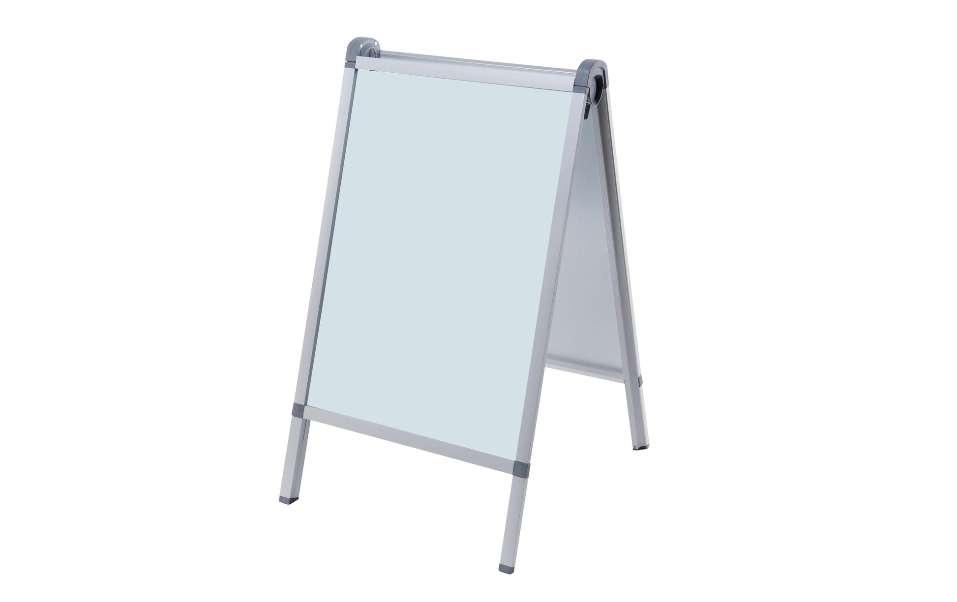 Franken Plakatständer Outdoor PRO – DIN A1, 652 × 1100 mm, silber, Aluminium