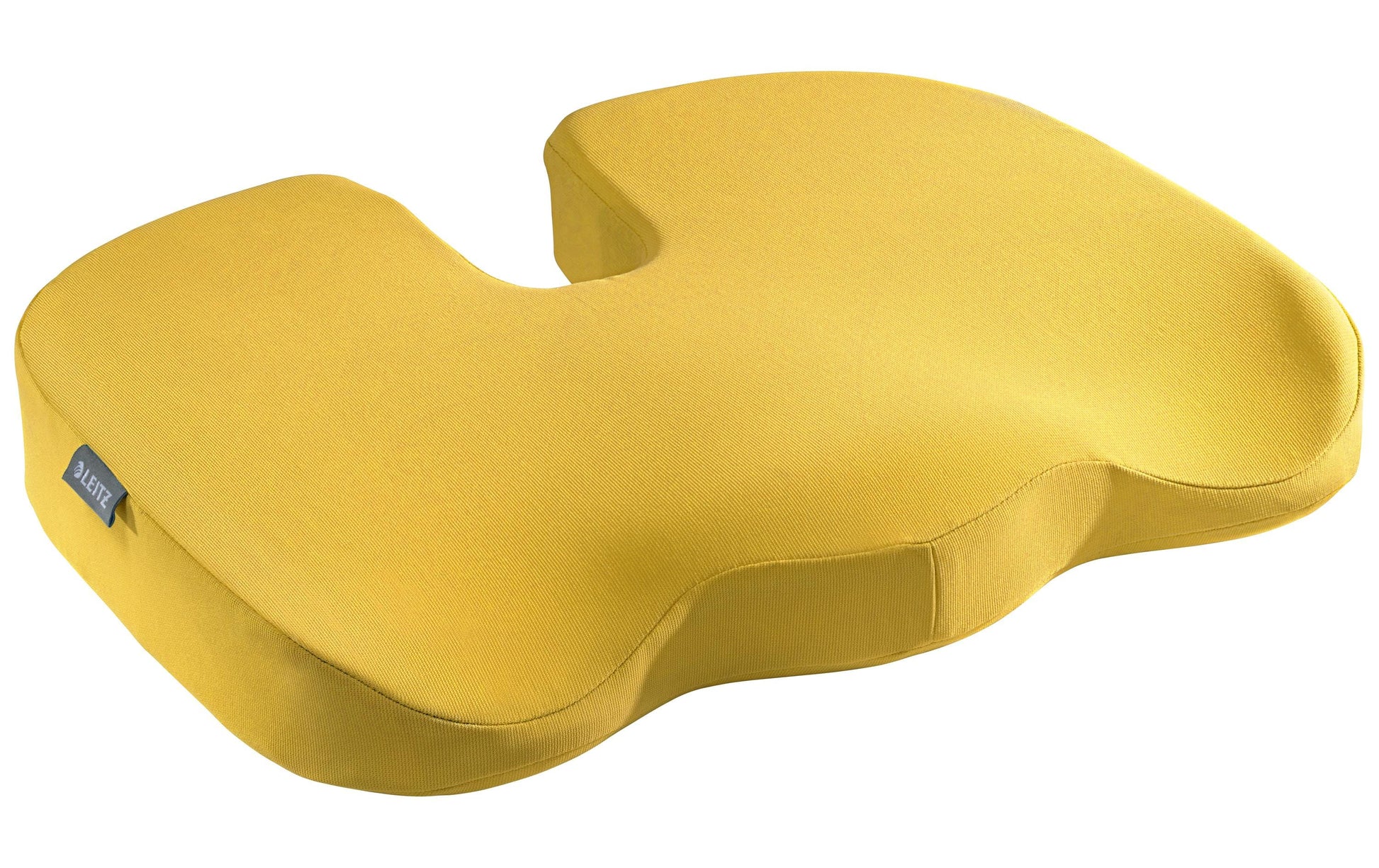 Leitz Kissen Ergo Cosy – 45,5 × 33,5 × 7,5 cm – Kunststoff, warmes Gelb