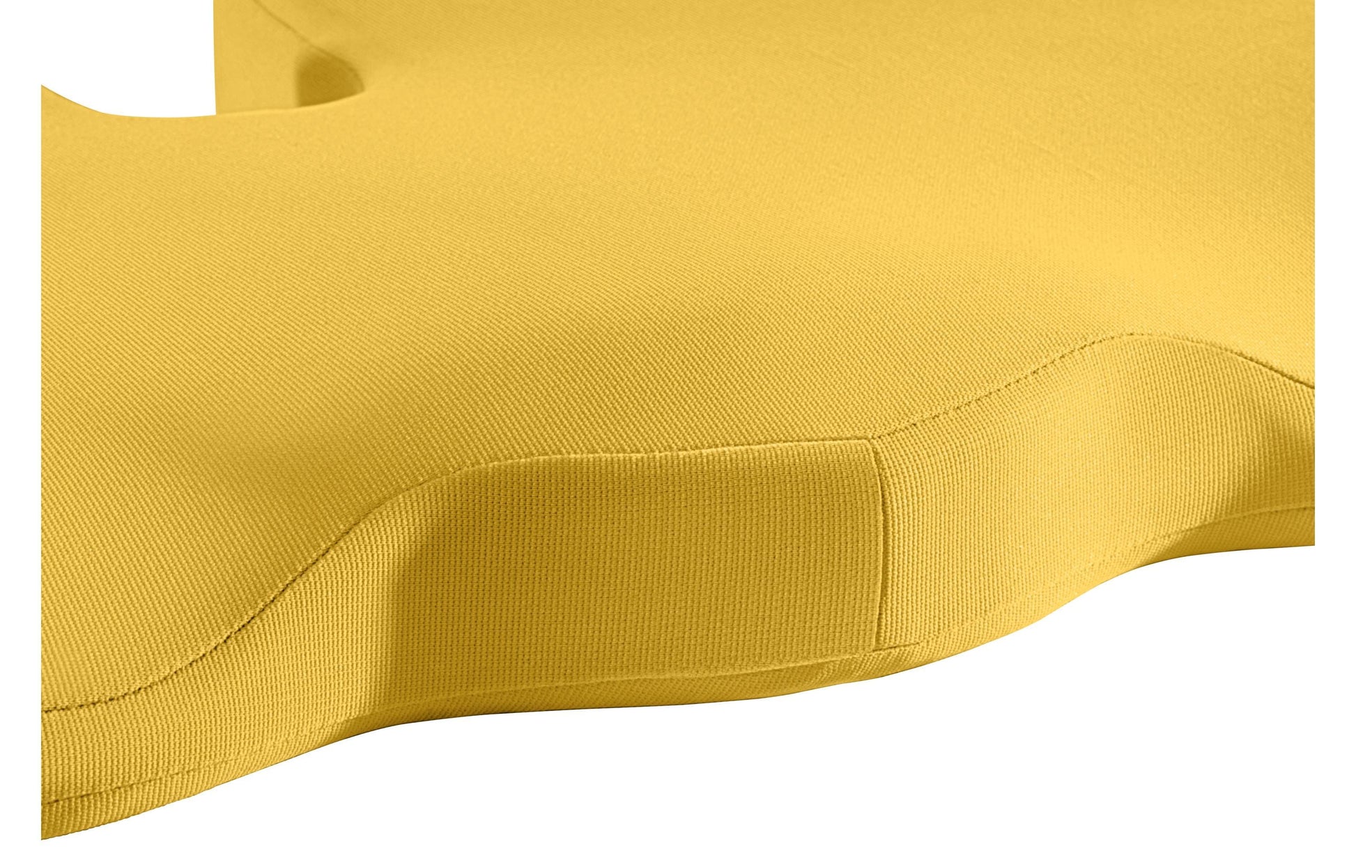 Leitz Kissen Ergo Cosy – 45,5 × 33,5 × 7,5 cm – Kunststoff, warmes Gelb