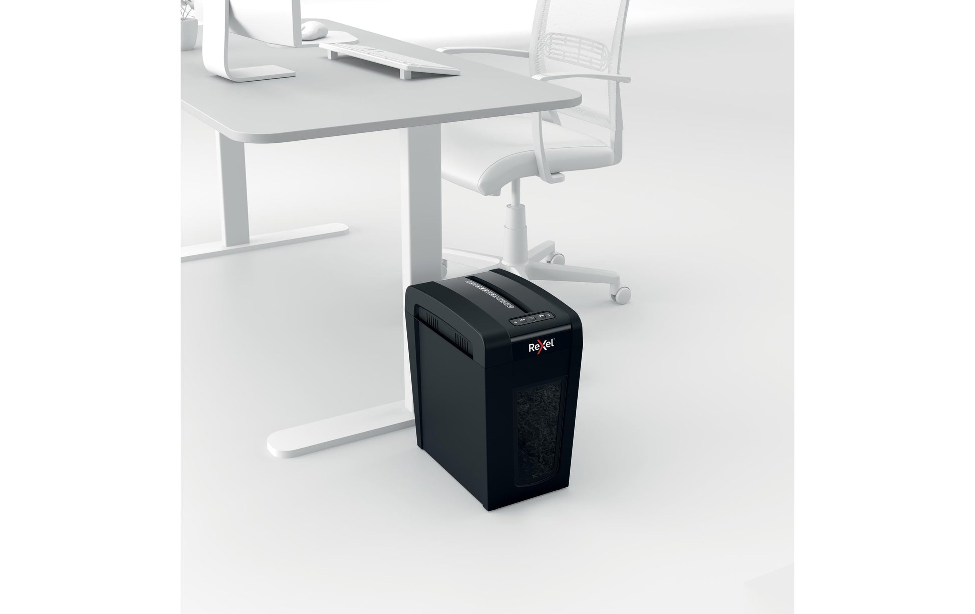 Rexel Secure X10-SL Slimline – Aktenvernichter, DIN P-4, Partikelschnitt 4 × 40 mm, 10 Blatt, 18 l, A4