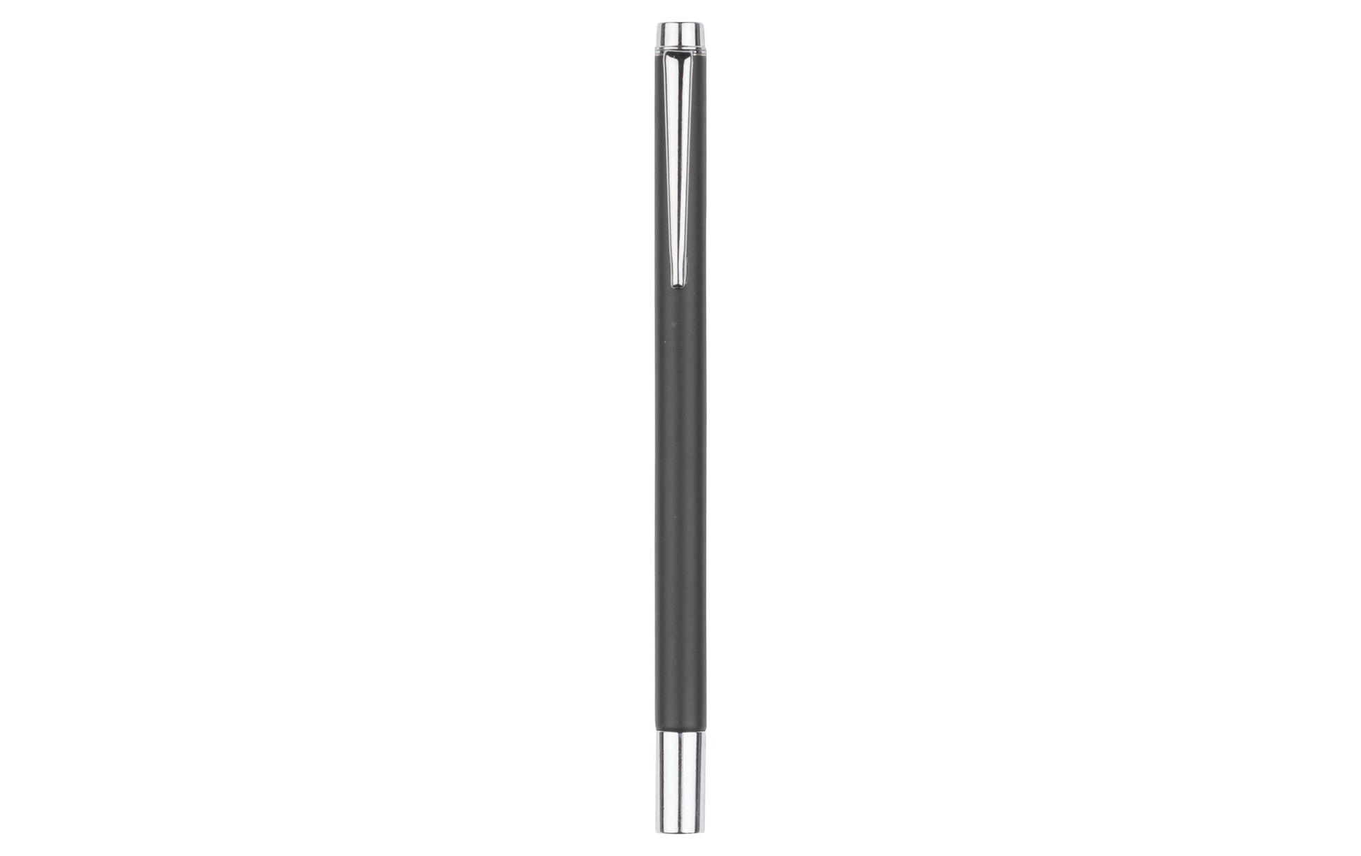 Nobo Teleskopzeigestab – 13–62,5 cm, schwarz/silber, mit Kugelschreiber