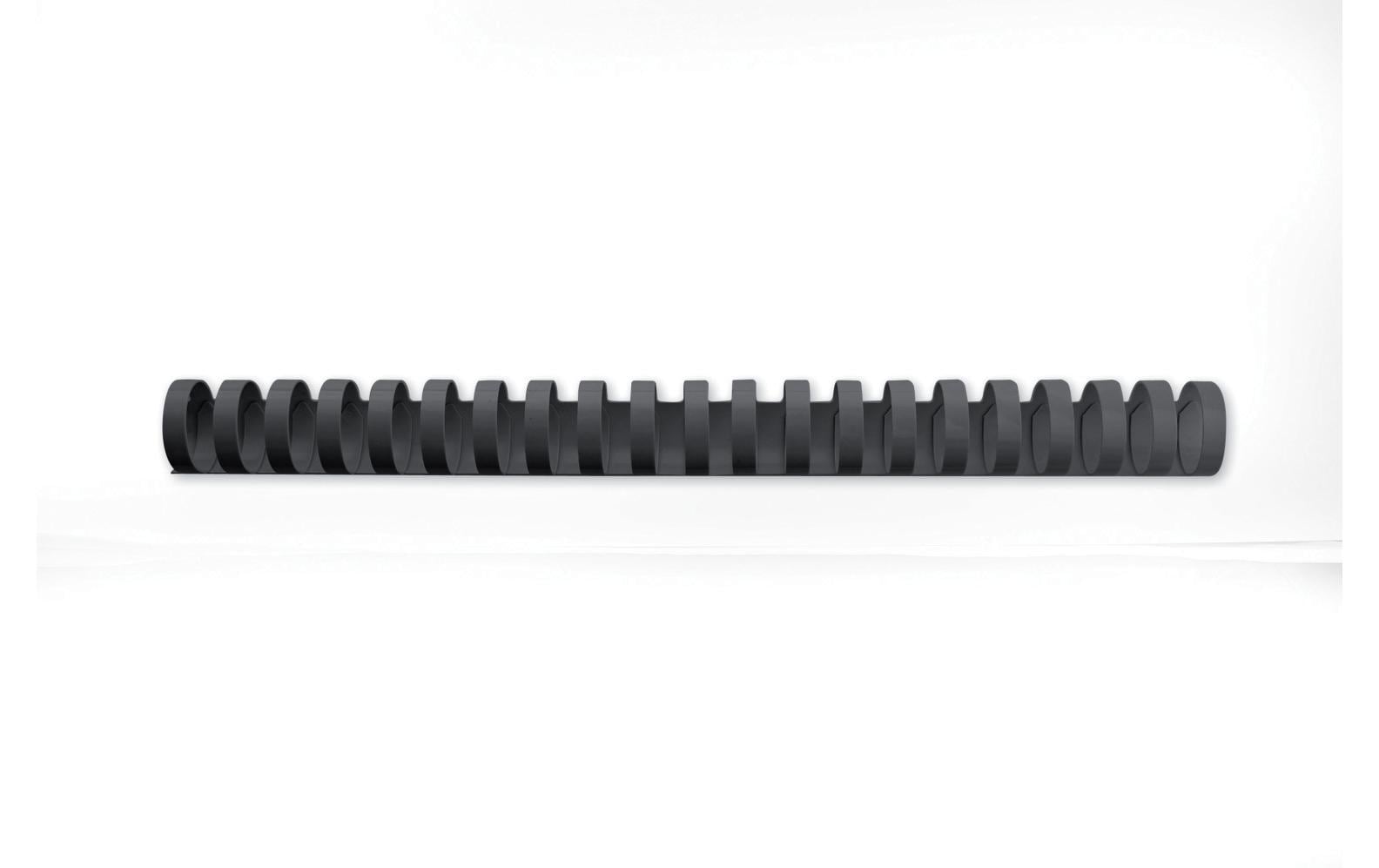 GBC Bindedisc-Ringe – für A4 – Ø 28 mm, schwarz, Kunststoff – 50 Stk.