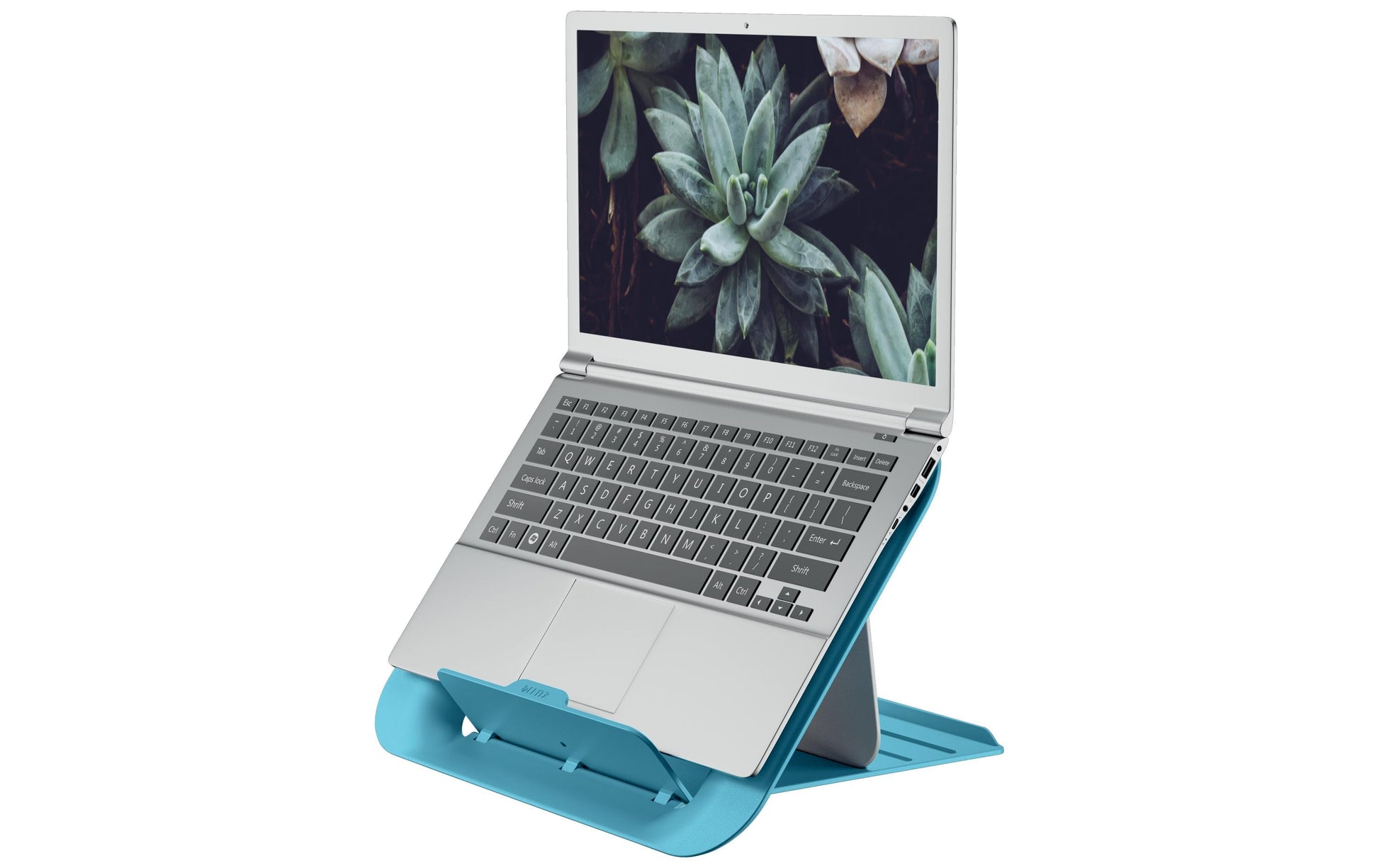 Leitz Ergo Cosy Notebookhalter – für Notebooks 13–17", Kunststoff, sanftes Blau