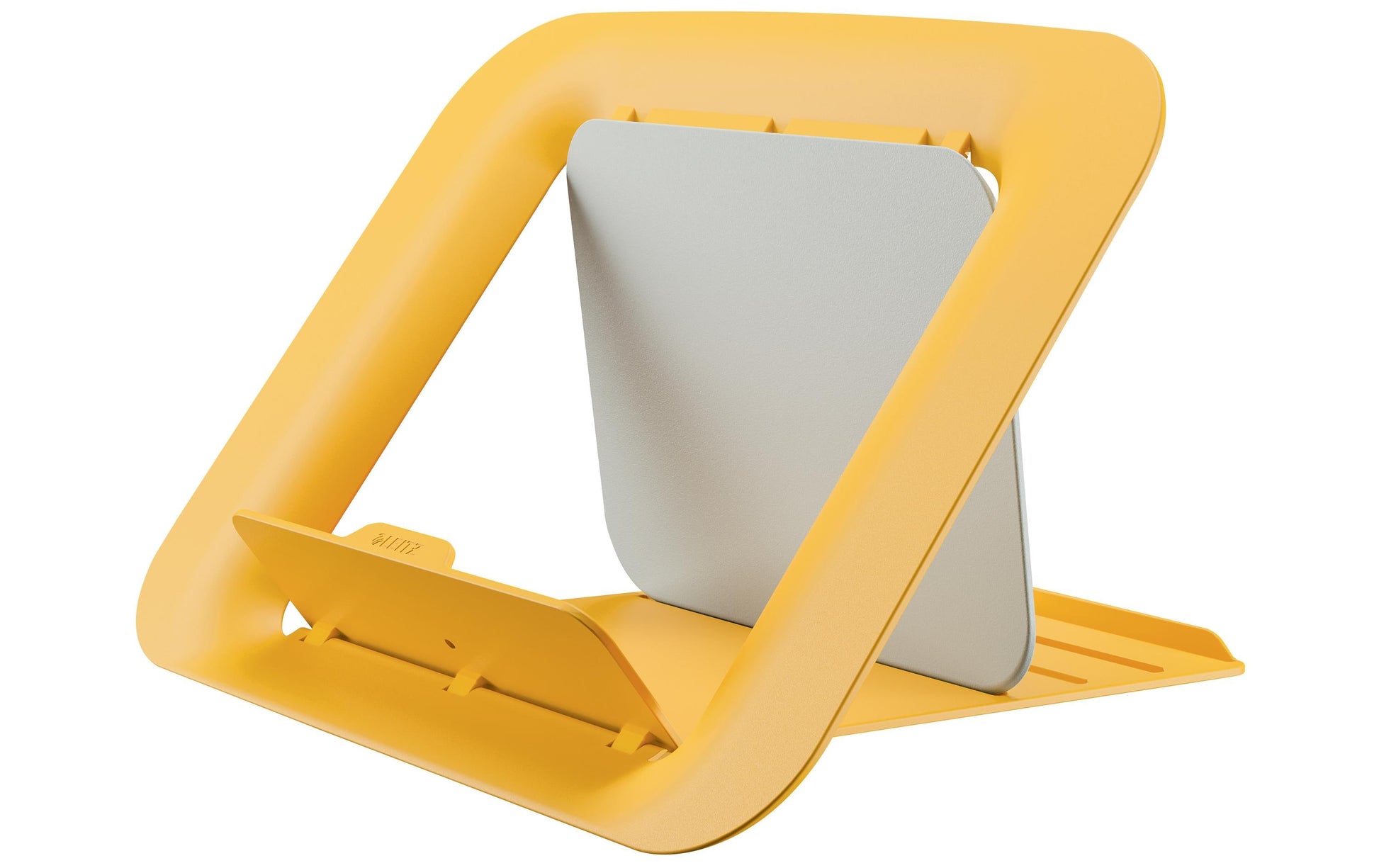 Leitz Ergo Cosy Notebookhalter – für Notebooks 13–17", Kunststoff, Warmgelb