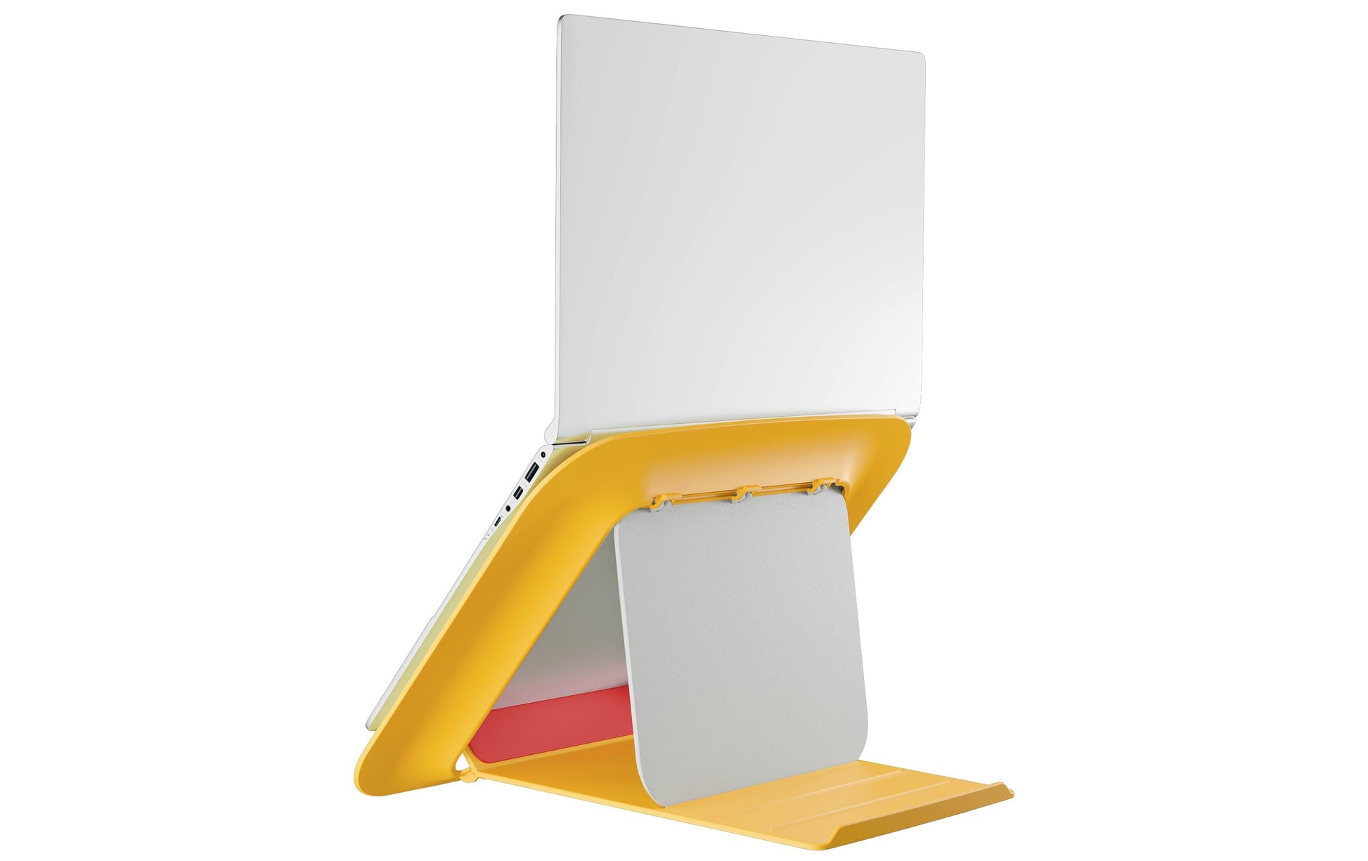 Leitz Ergo Cosy Notebookhalter – für Notebooks 13–17", Kunststoff, Warmgelb