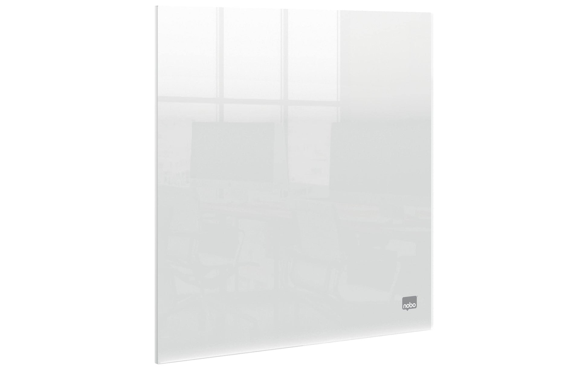 Nobo Whiteboard – 30 × 30 cm, Acryl, Wandmontage, inkl. Stift, Klebepads, Montagesatz