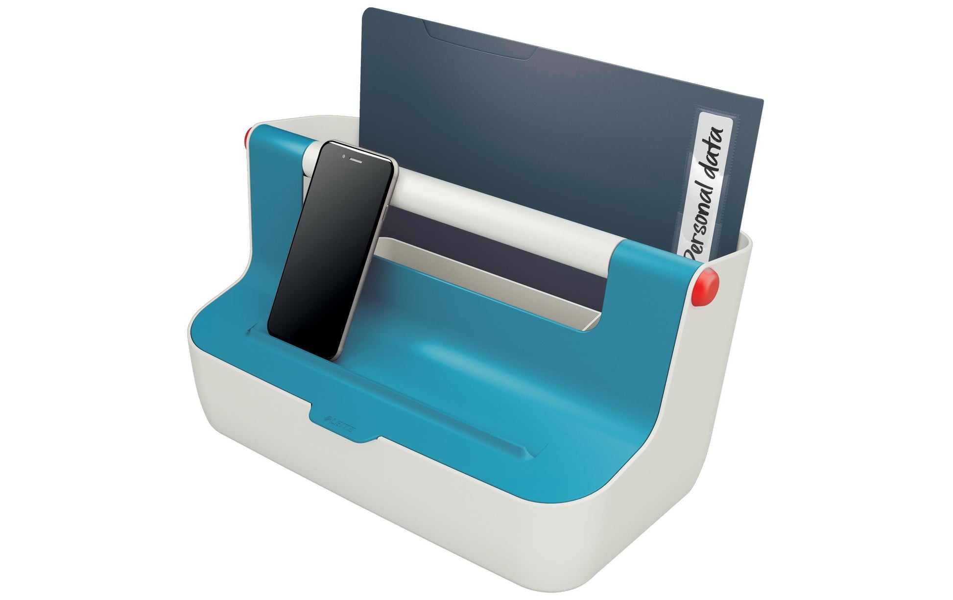 Leitz Aufbewahrungsbox – Blau, Weiss, Kunststoff (ABS)