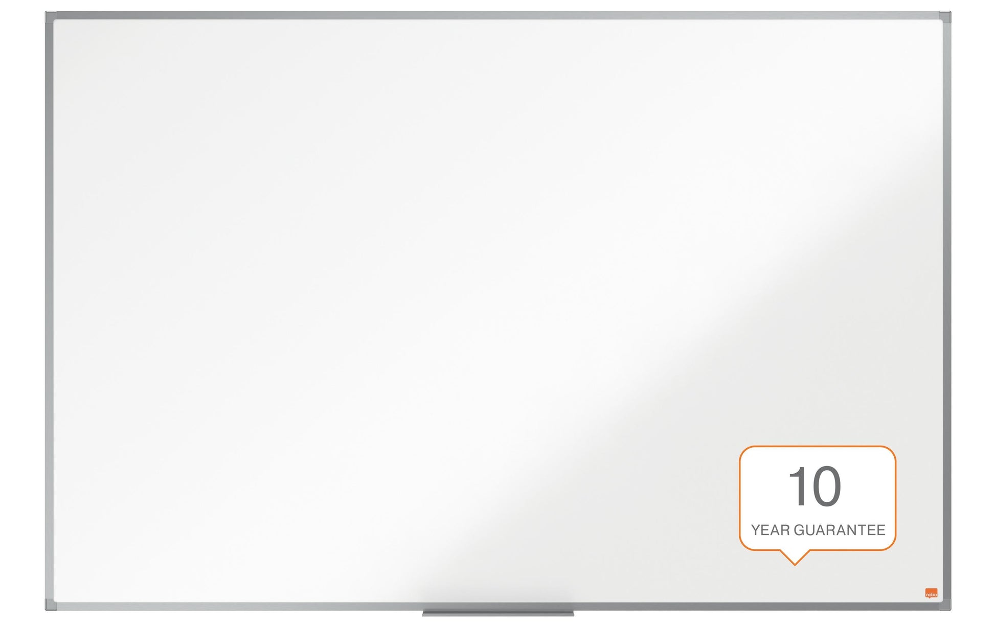 Nobo Whiteboard – 147,4 × 96,4 cm, Melamin, Aluminiumrahmen, Wandmontage