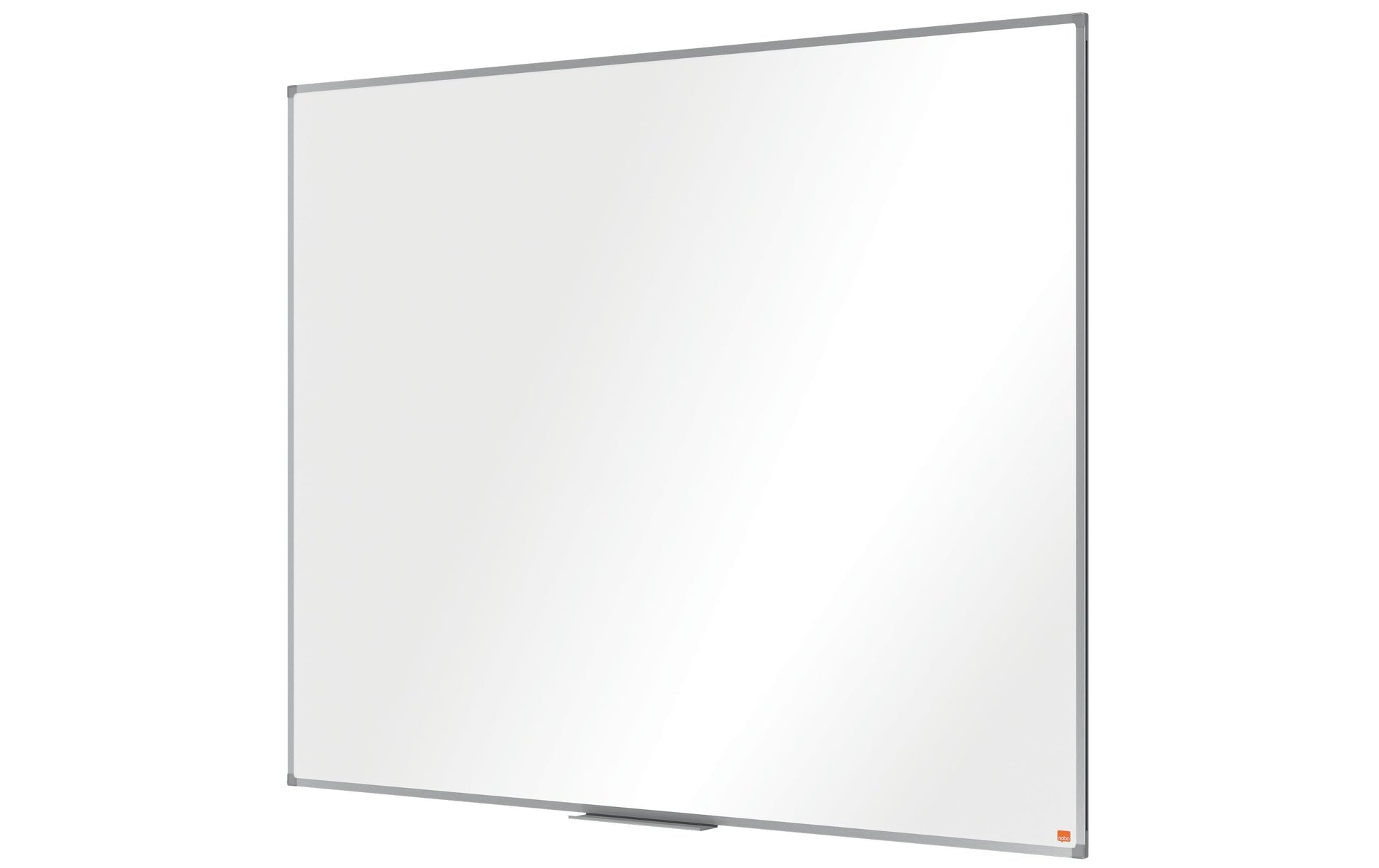Nobo Whiteboard – 150 × 120 cm, lackierter Stahl, magnetisch, Aluminiumrahmen, Wandmontage, inkl. Stiftablage