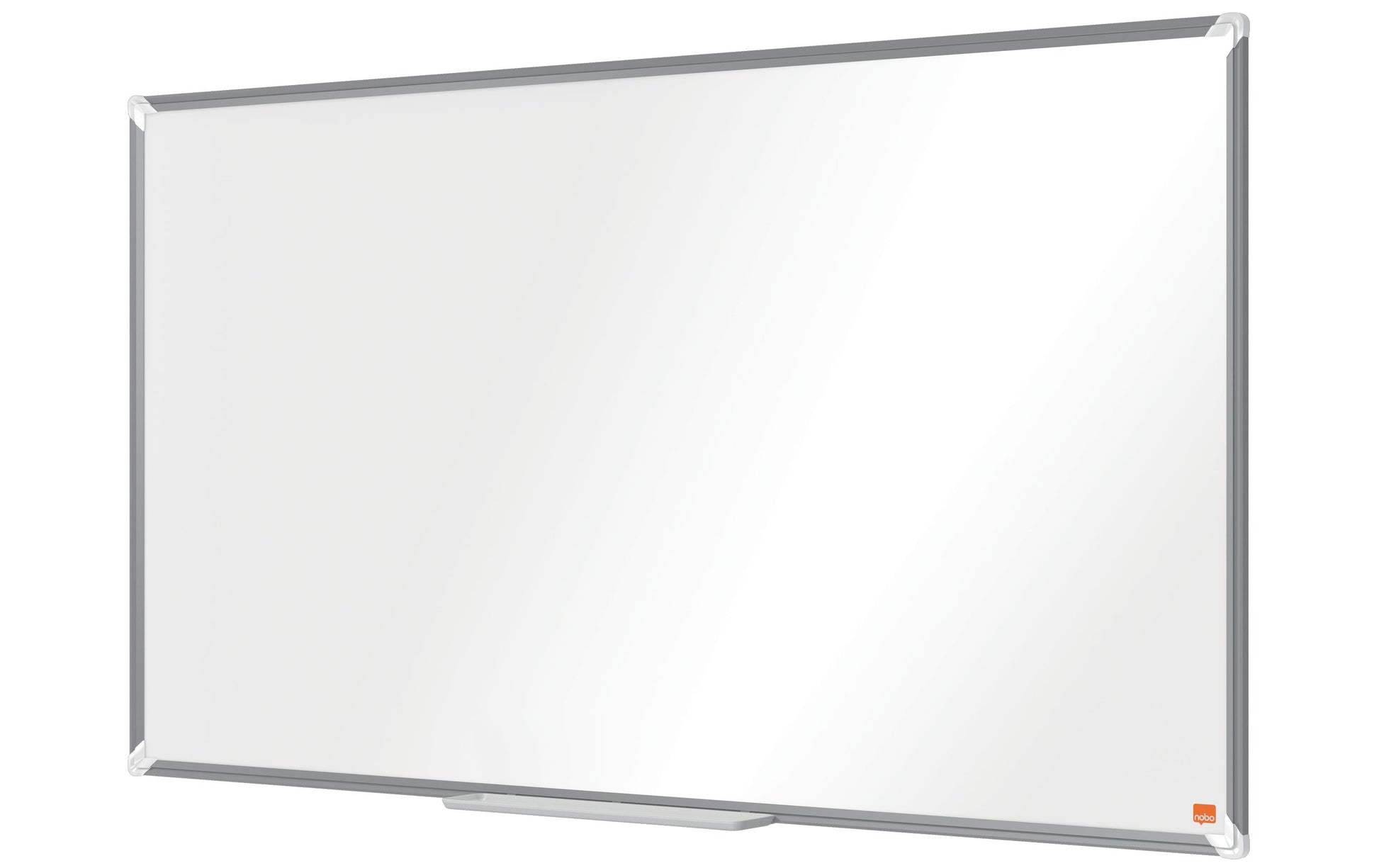 Nobo Whiteboard – 122 × 69 cm, lackierter Stahl, magnetisch, Aluminiumrahmen, Wandmontage