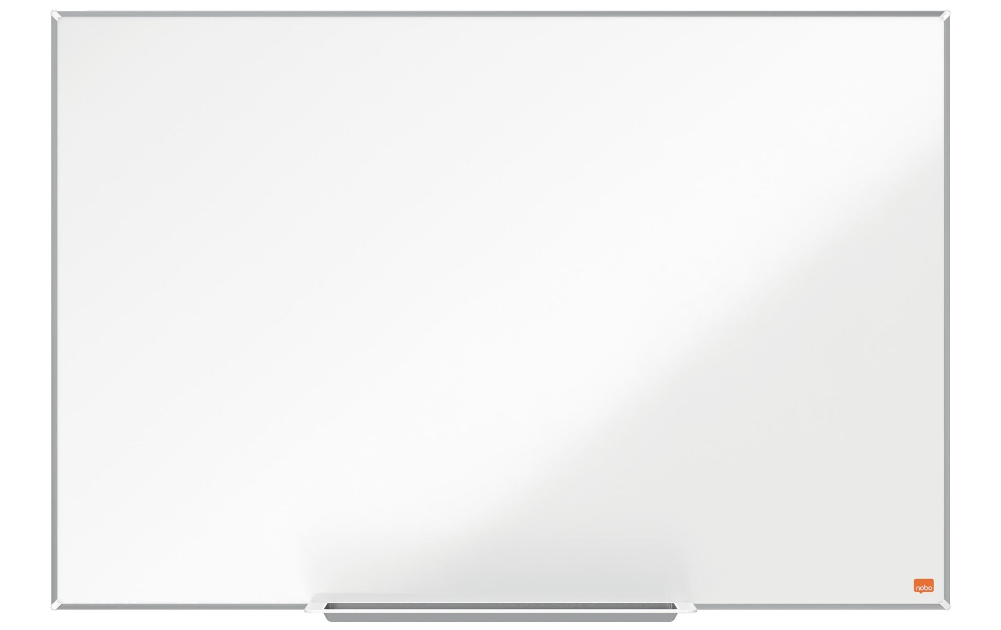 Nobo Whiteboard – 90 × 60 cm, Emaille, magnetisch, Aluminiumrahmen, Wandmontage