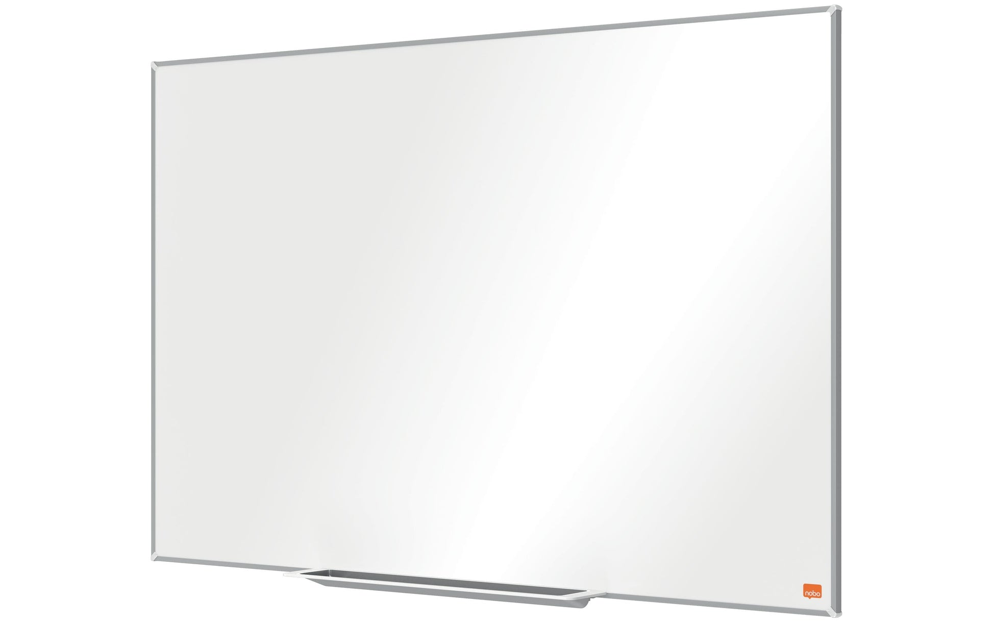 Nobo Whiteboard – 90 × 60 cm, Emaille, magnetisch, Aluminiumrahmen, Wandmontage