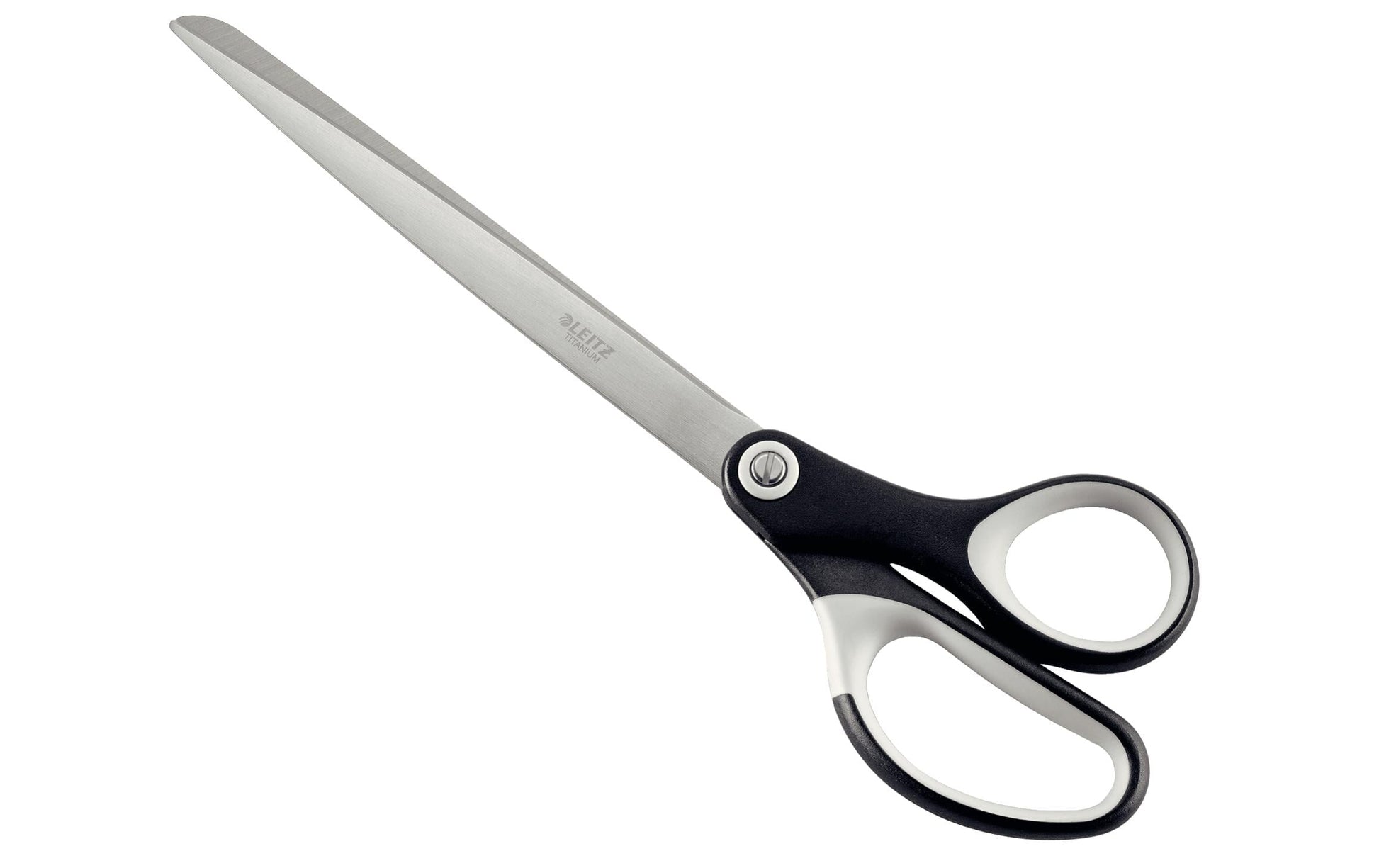Leitz Schere 26,0 cm, für Rechts- und Linkshänder – Edelstahl, Grau