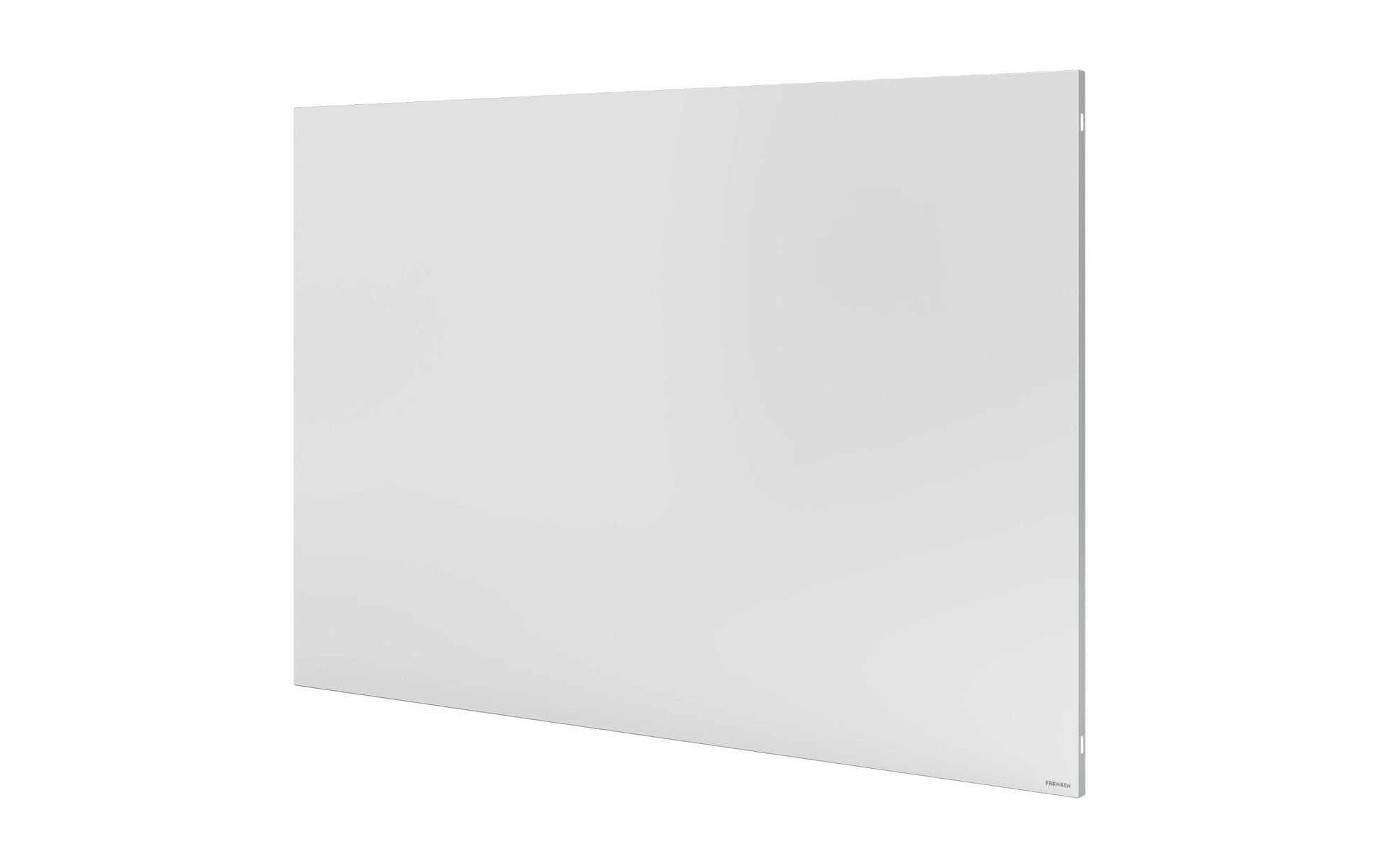Franken Whiteboard – 90 × 60 cm, lackierter Stahl, magnetisch, Wandmontage, inkl. Befestigungsmaterial