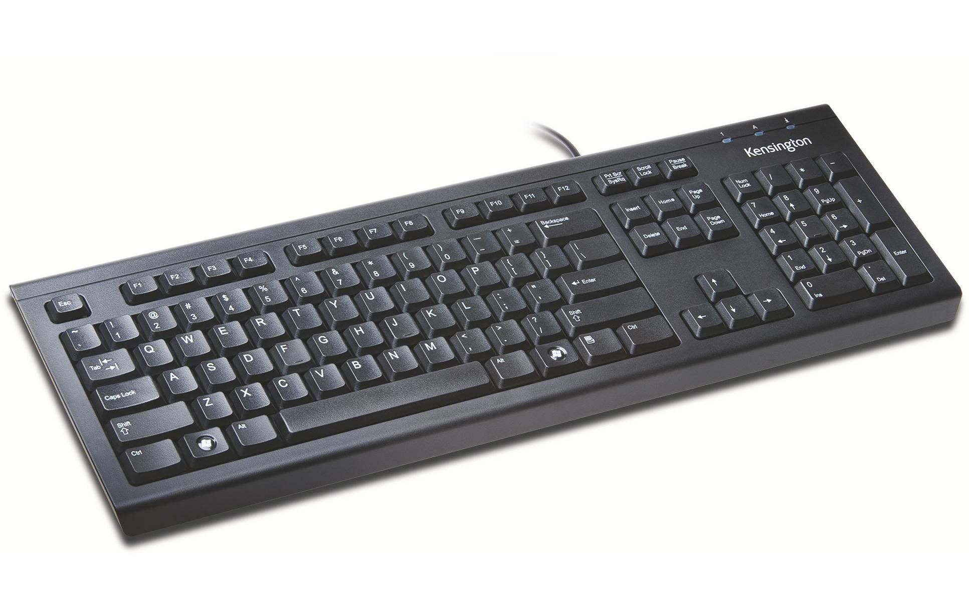 Kensington ValuKeyboard – Kabelgebundene Tastatur (USB-A), Schwarz