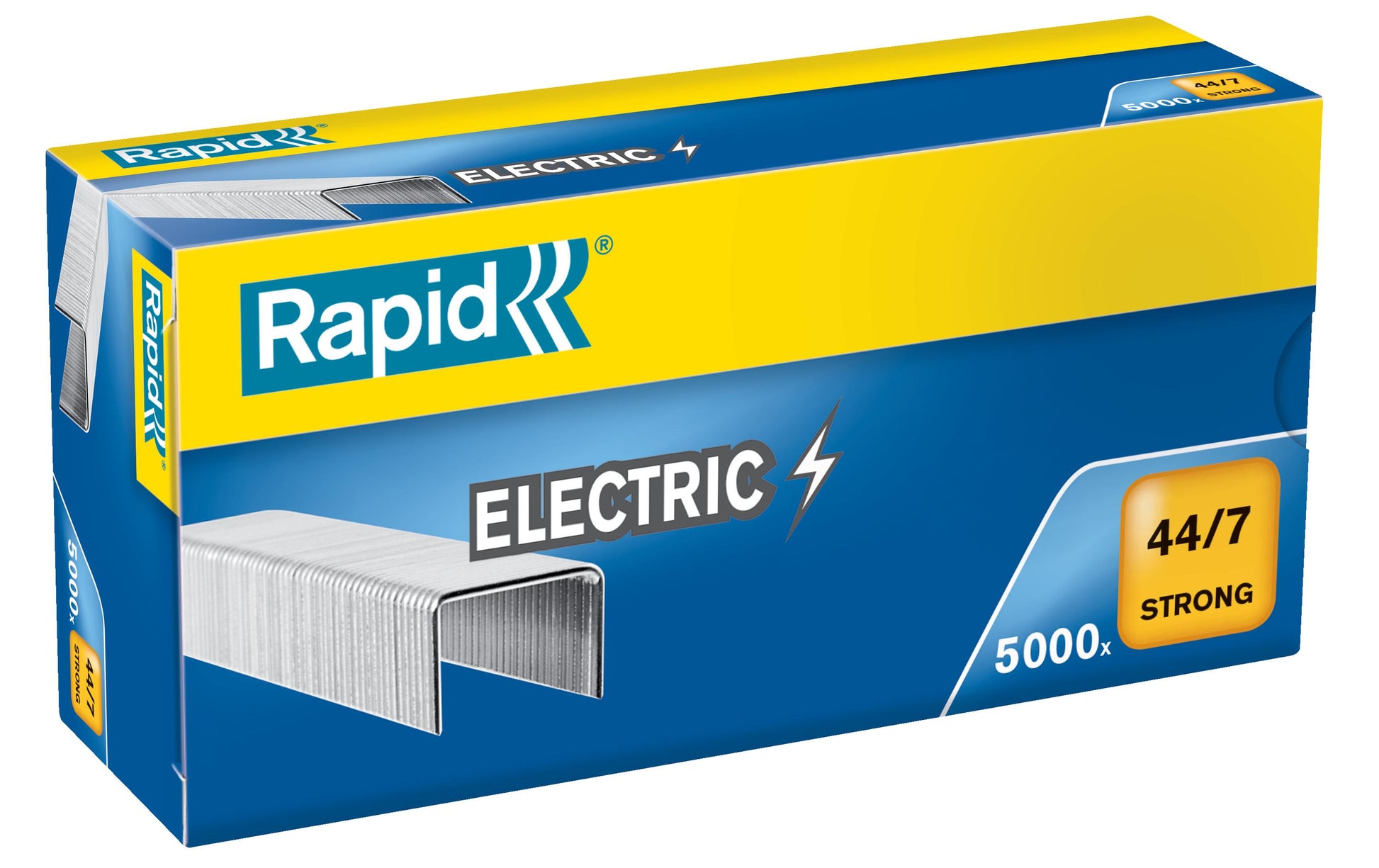Rapid Heftklammern – 44/7, 30 Blatt, 5'000 Stück, Edelstahl