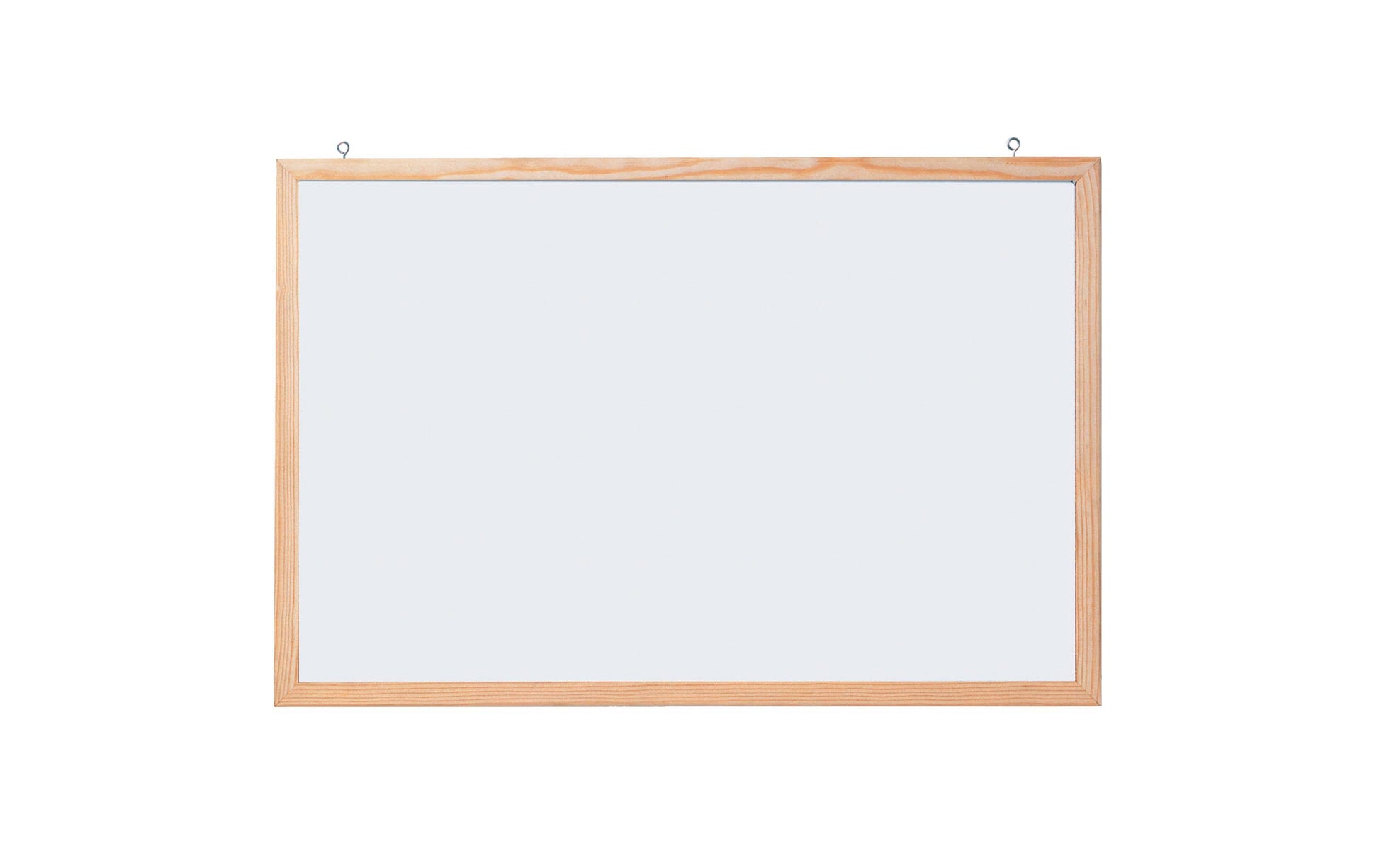 Franken Whiteboard – 120 × 80 cm, lackierter Stahl, Holzrahmen, Wandmontage