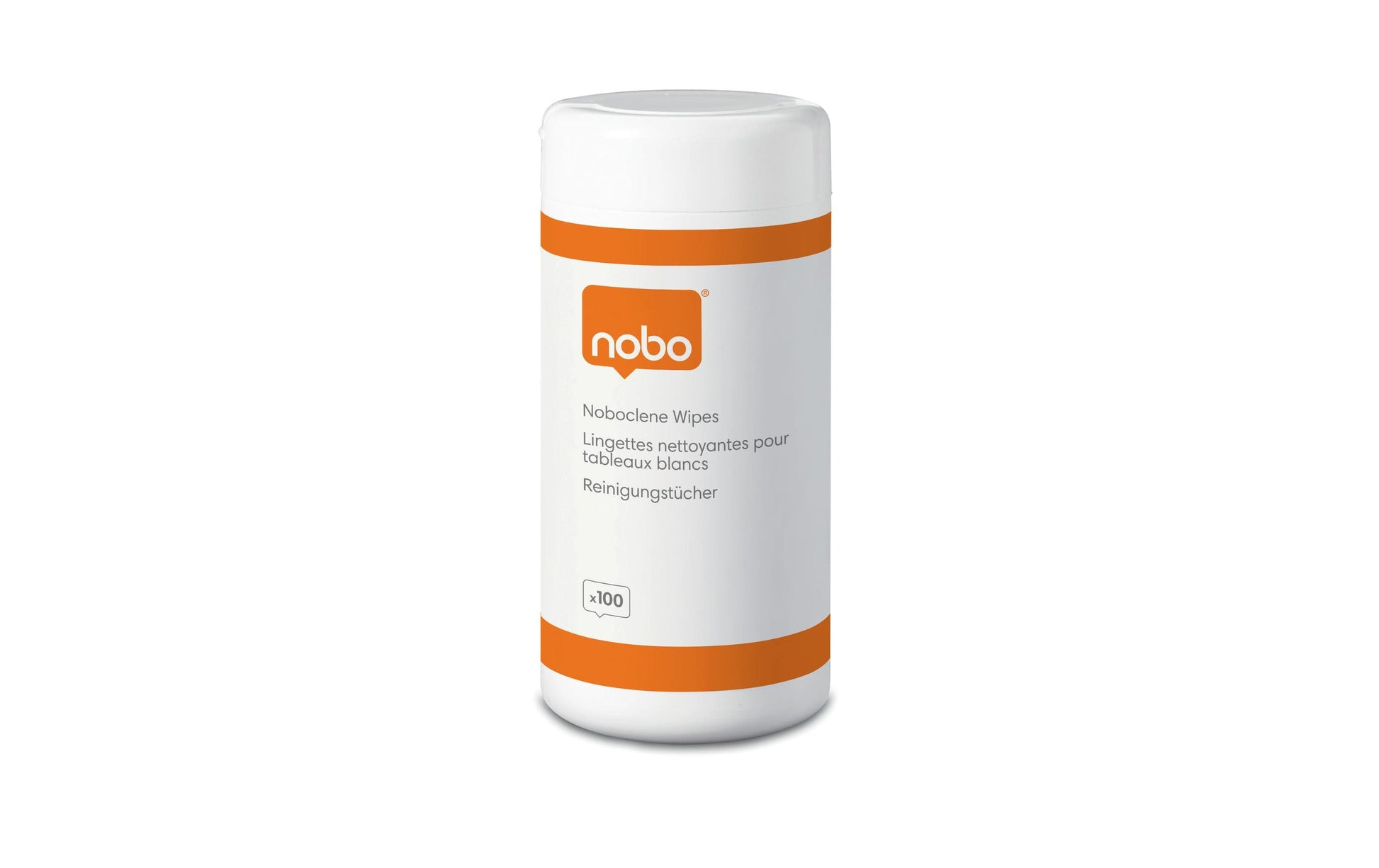 Nobo Reinigungstücher, feucht – für Weisswandtafeln, weiss, 100 Stk.