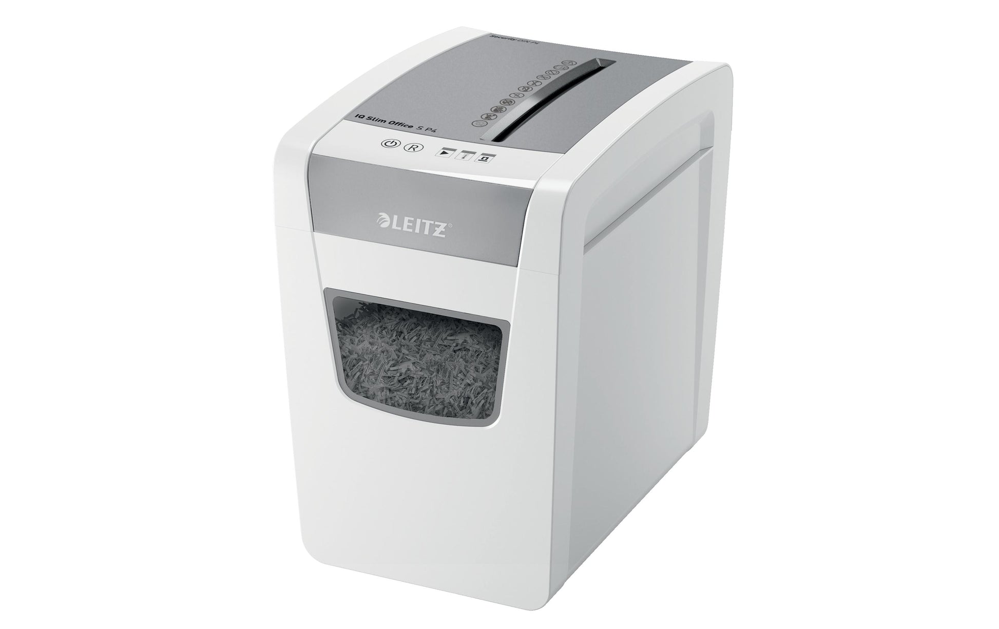 Leitz bürogeräte Leitz – Aktenvernichter, DIN P-4, Partikelschnitt 4 × 28 mm, 12 Blatt, 23 l
