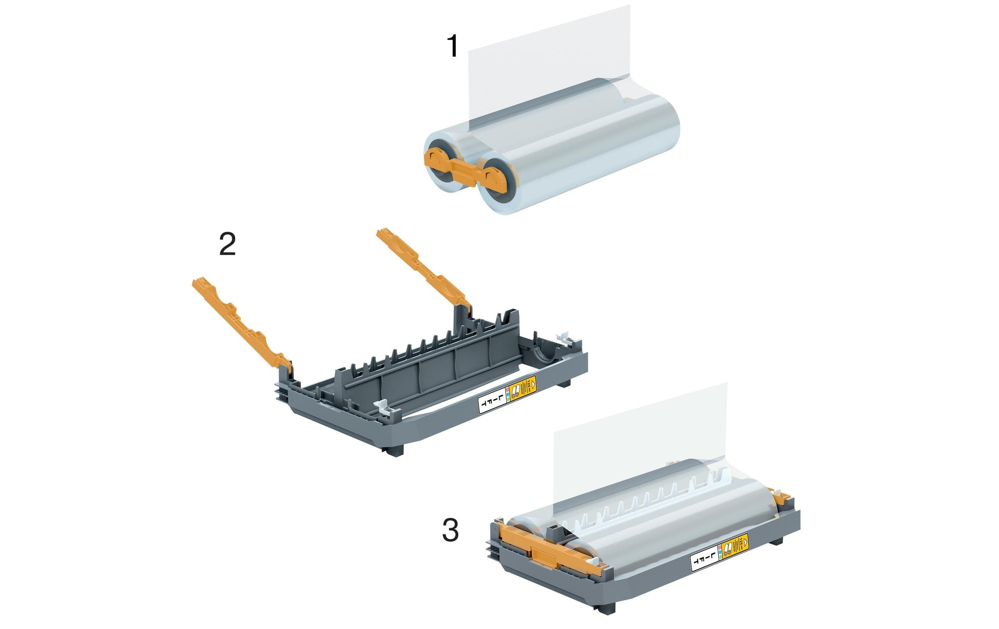 GBC Folienkassette 125 µm 307 × 34,4 m – für GBC Foton 30, glänzend