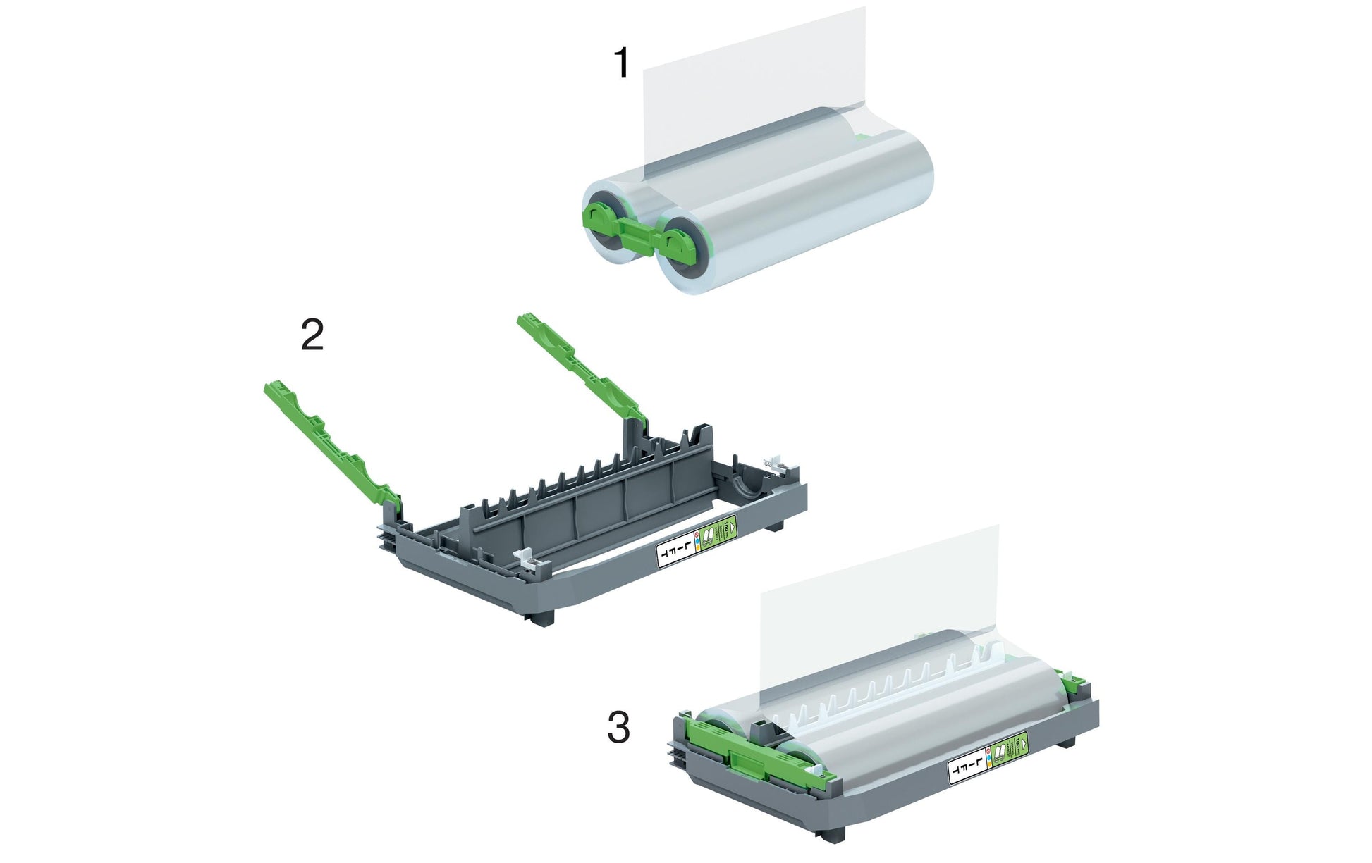 GBC Folienkassette 100 µm 307 × 42,4 m – für GBC Foton 30, glänzend