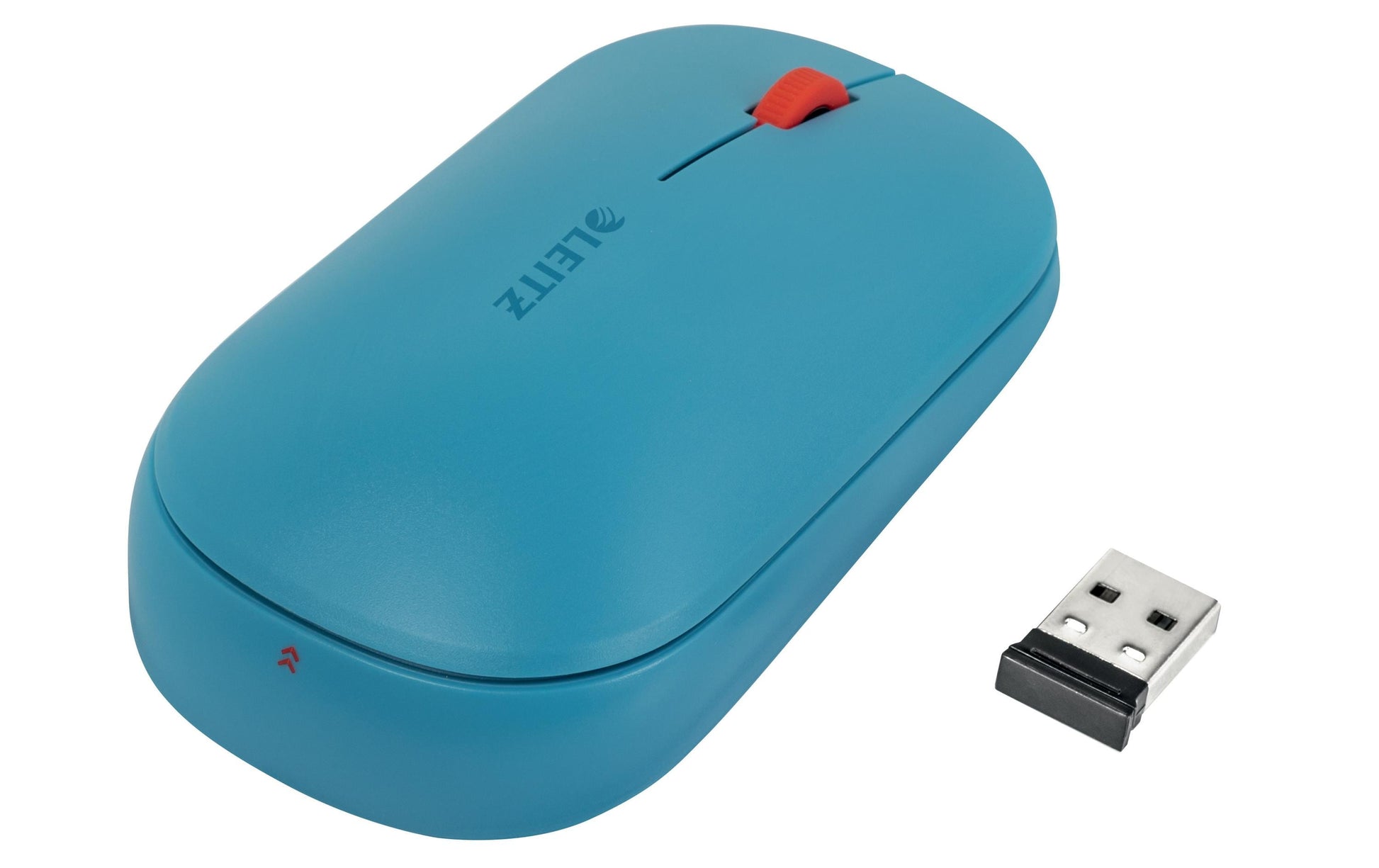 Leitz Cosy – Maus – Kabellos (Bluetooth/2,4 GHz), beidhändig, Blau