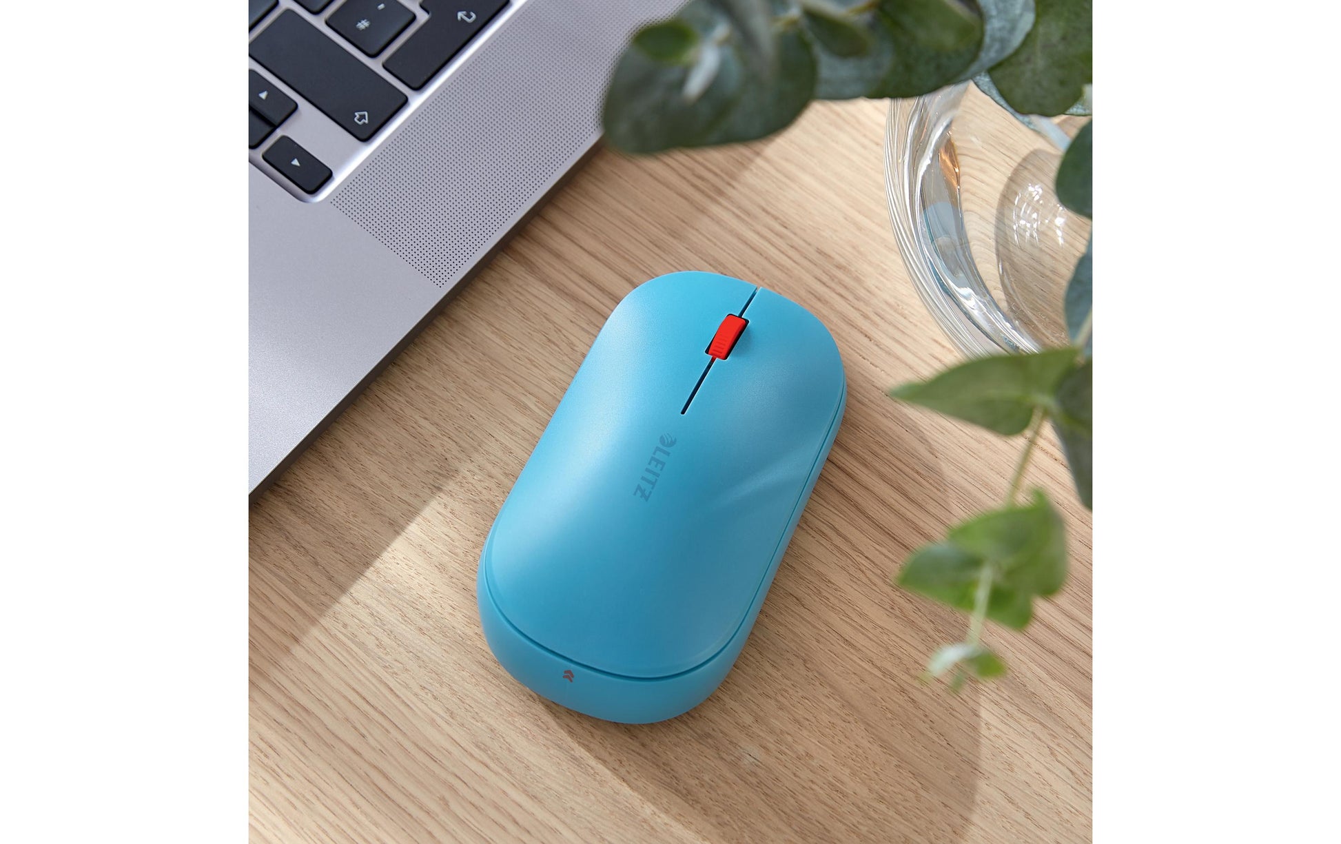 Leitz Cosy – Maus – Kabellos (Bluetooth/2,4 GHz), beidhändig, Blau