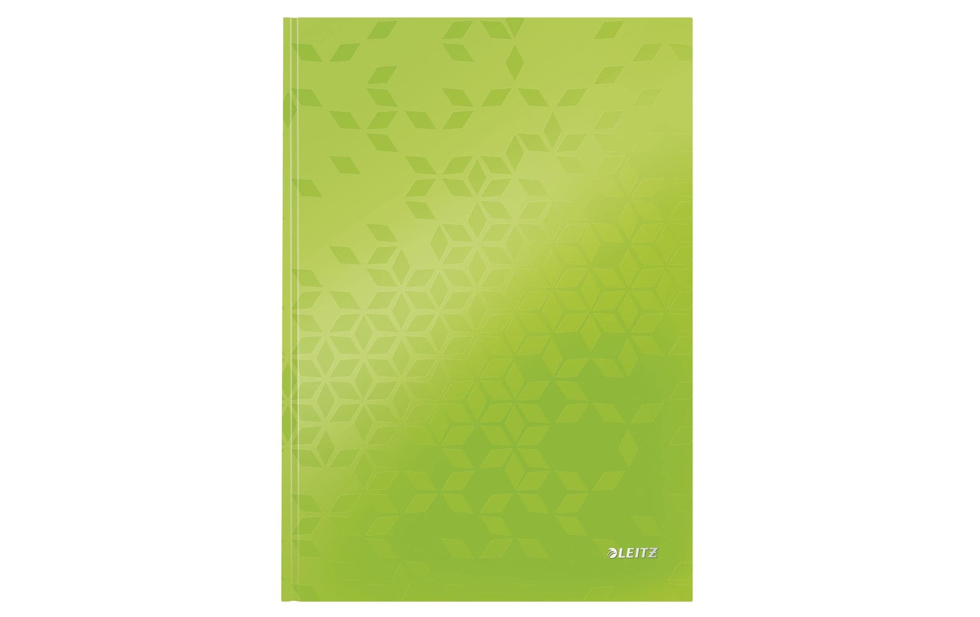 Leitz Notizbuch A4, liniert, Fadenheftung, Karton, 160 Seiten, 90 g/m² – grün