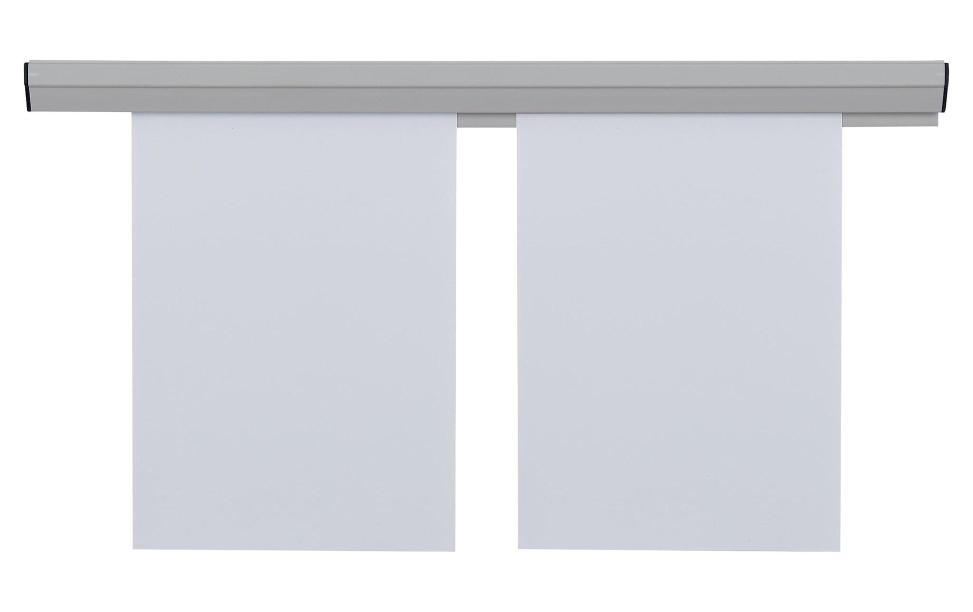Franken Klemmschiene – selbstklebend – grau – Kunststoff – 580×40 mm – 1 Stk.
