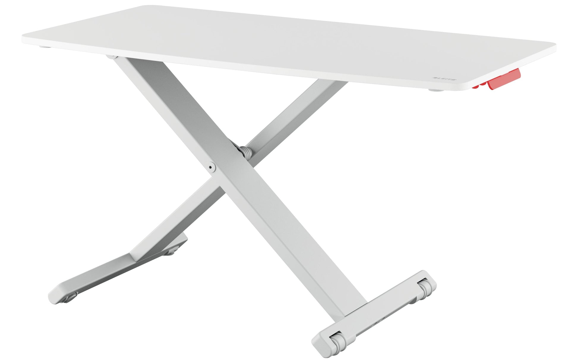 Leitz Stehtisch – 35 × 70 × 4,8–31 cm – Grau – Höhenverstellbar