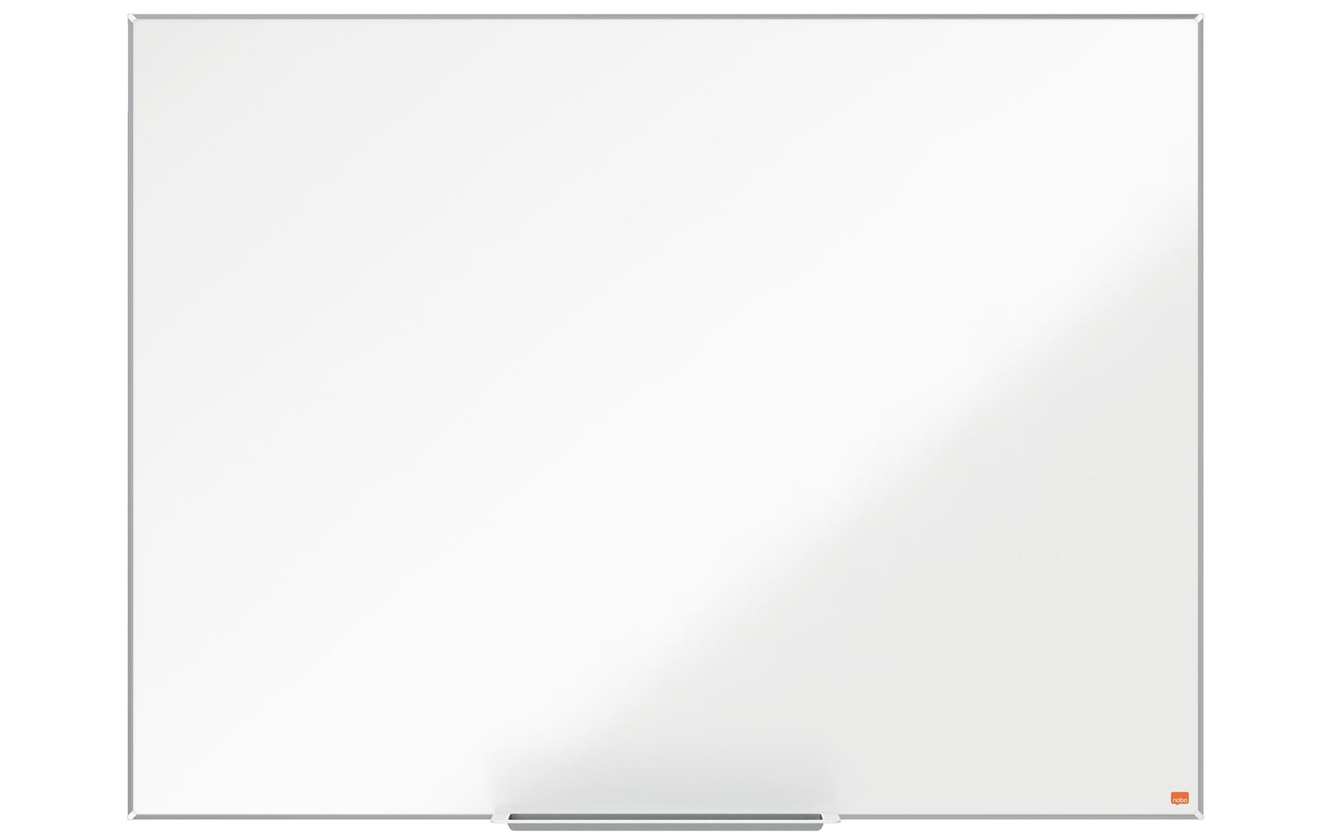 Nobo Whiteboard – 120 × 90 cm, Emaille, magnetisch, Aluminiumrahmen, Wandmontage