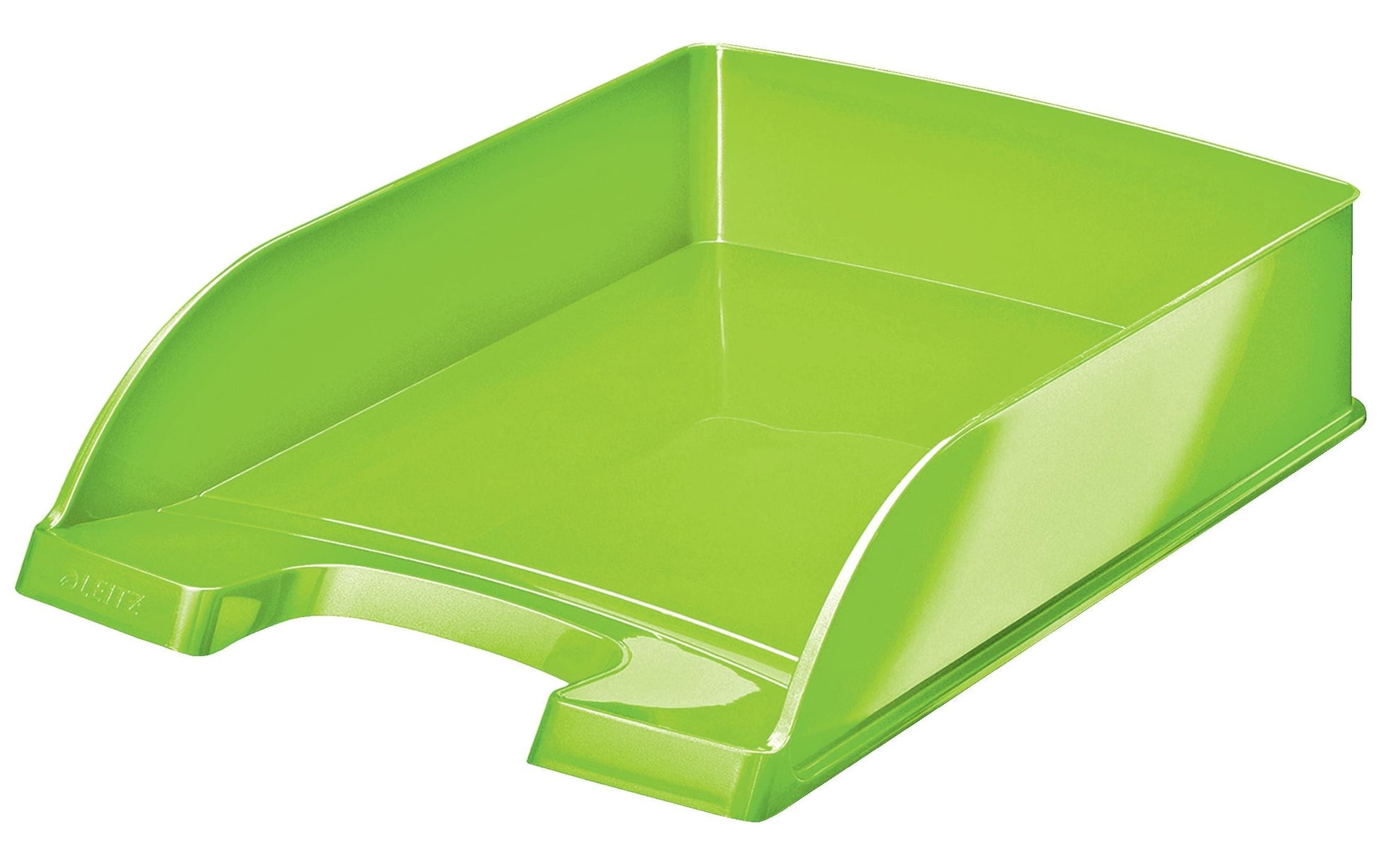 Leitz WOW – Briefkorb für A4, Polystyrol (PS), Hellgrün, 255 × 70 × 357 mm