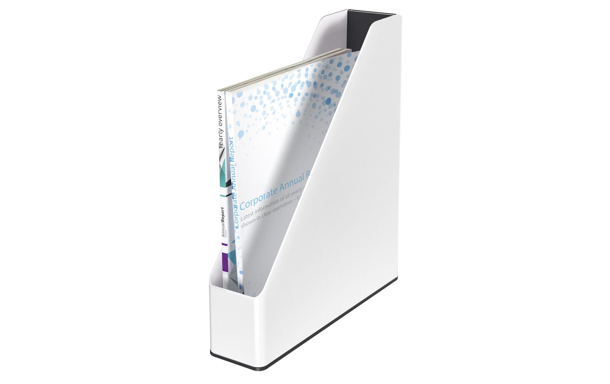 Leitz Katalogsammler Duo Colour – für A4 – Polystyrol (PS) – weiss – 73 × 272 × 318 mm