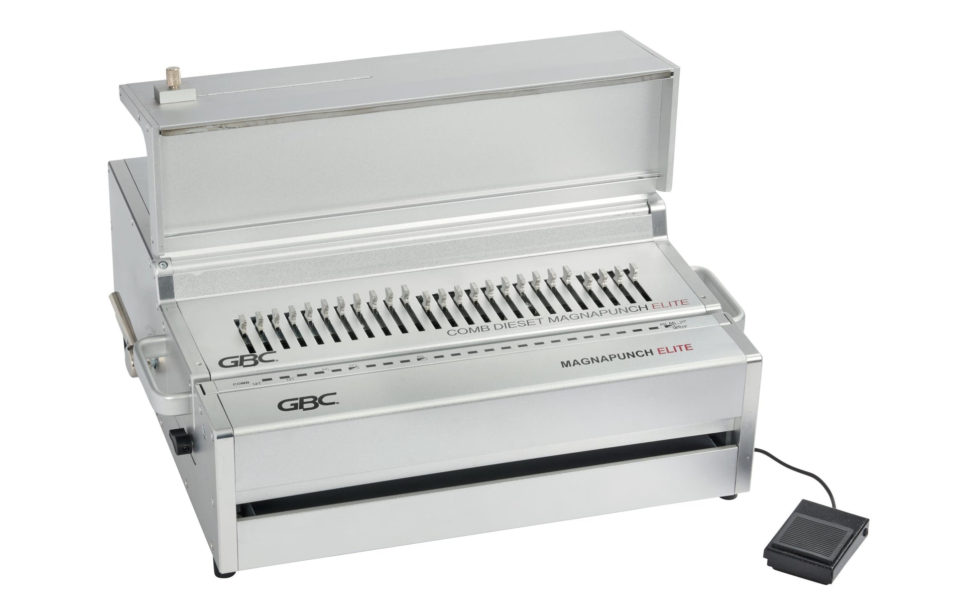 GBC MagnaPunch Elite Pro Stanzmaschine – für A4/A5, 30 Blatt, Rutschfeste Füsse