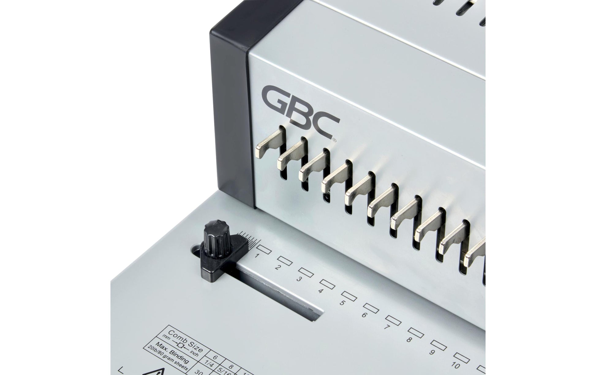 GBC CombBind C25Pro Bindegerät – Plastikbindung, für 21-Loch, A4, bis 20 Blatt
