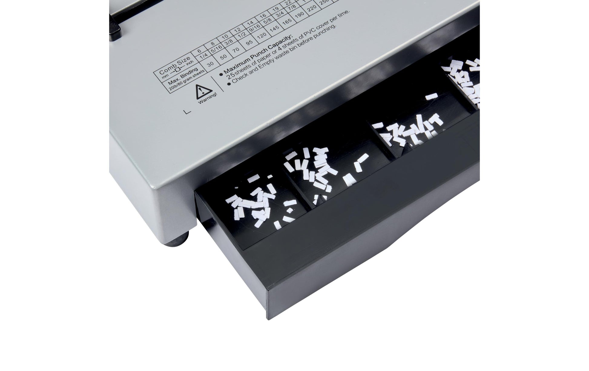 GBC CombBind C25Pro Bindegerät – Plastikbindung, für 21-Loch, A4, bis 20 Blatt