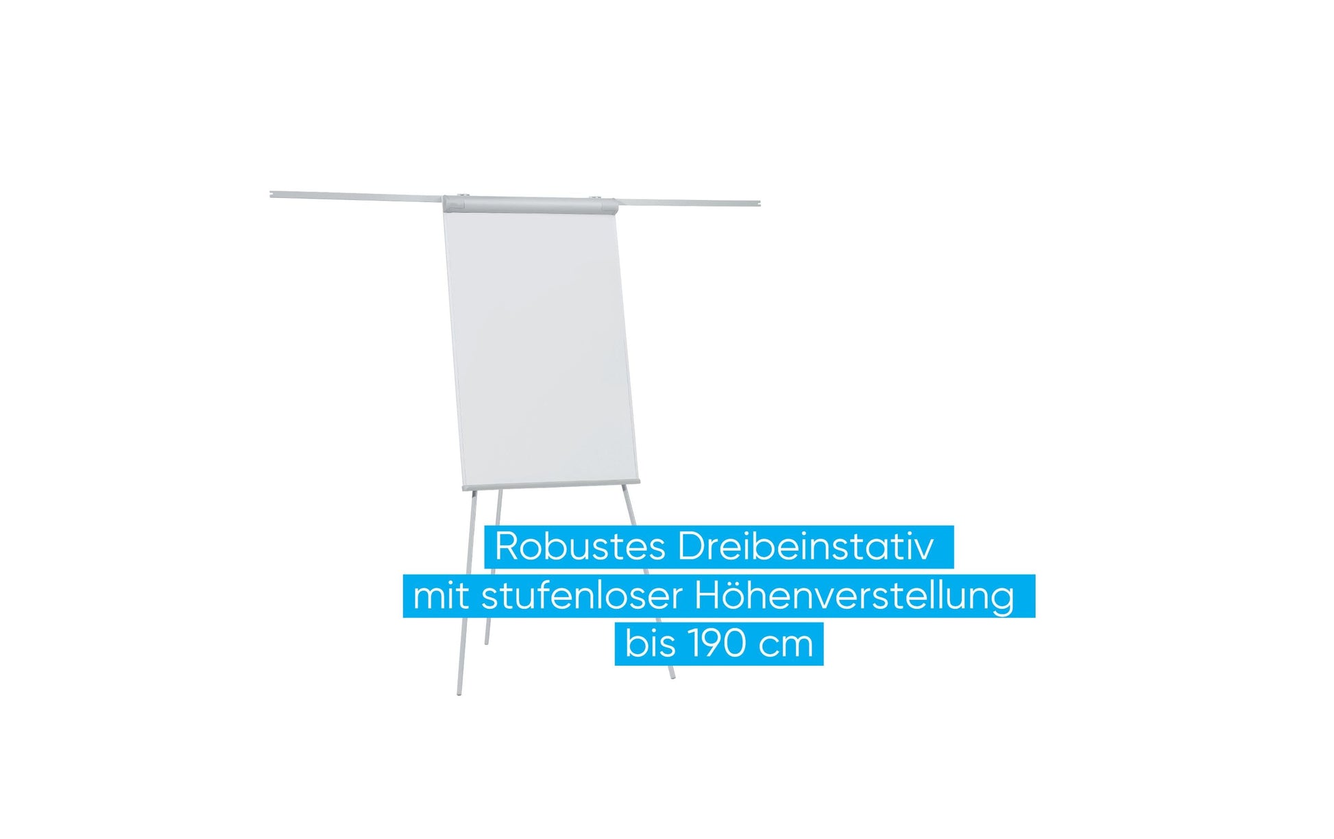 Franken Flipchart ECO Standard – 68 × 105 cm, grau