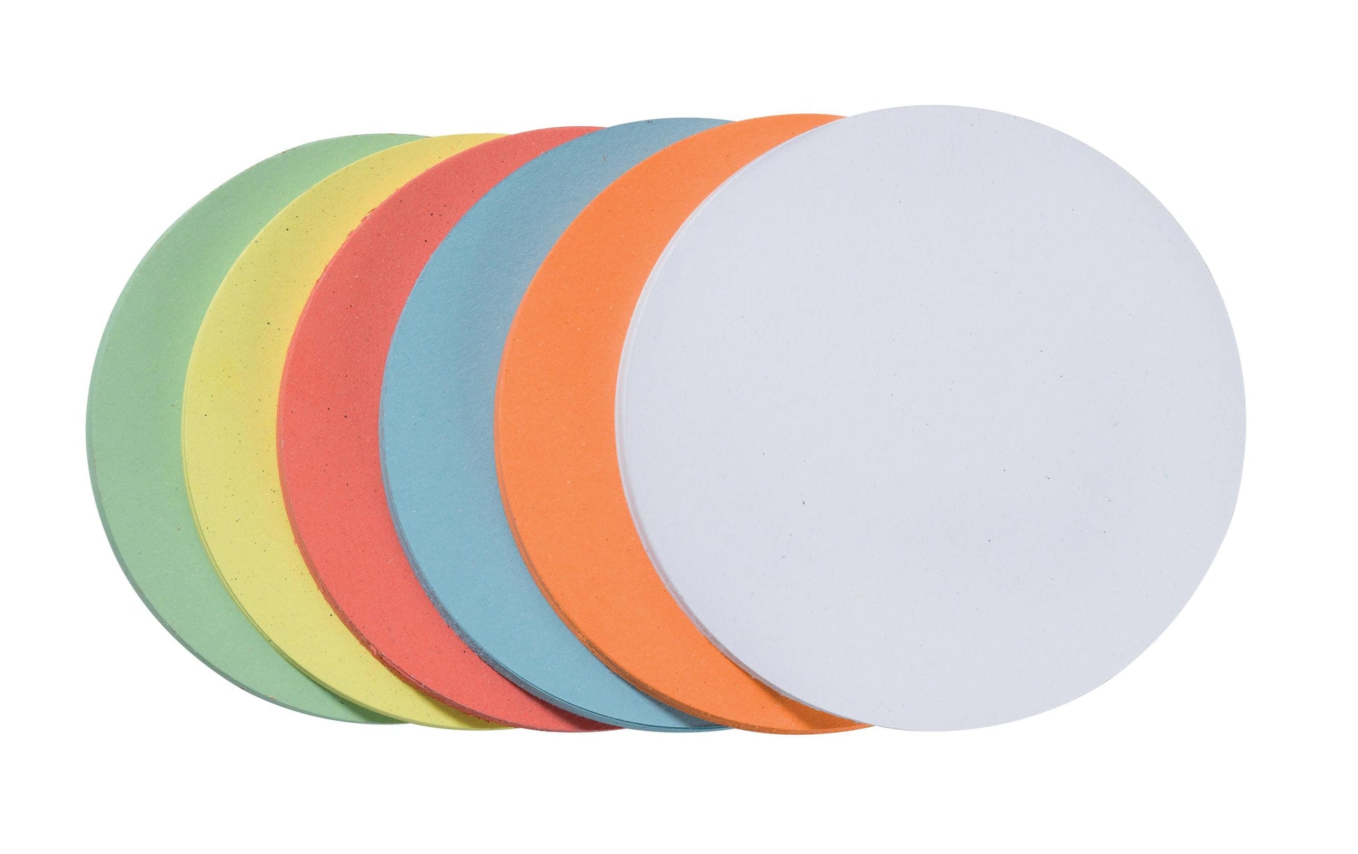 Franken Moderationskarten Kreis – Ø 14 cm, mehrfarbig, 130 g/m²