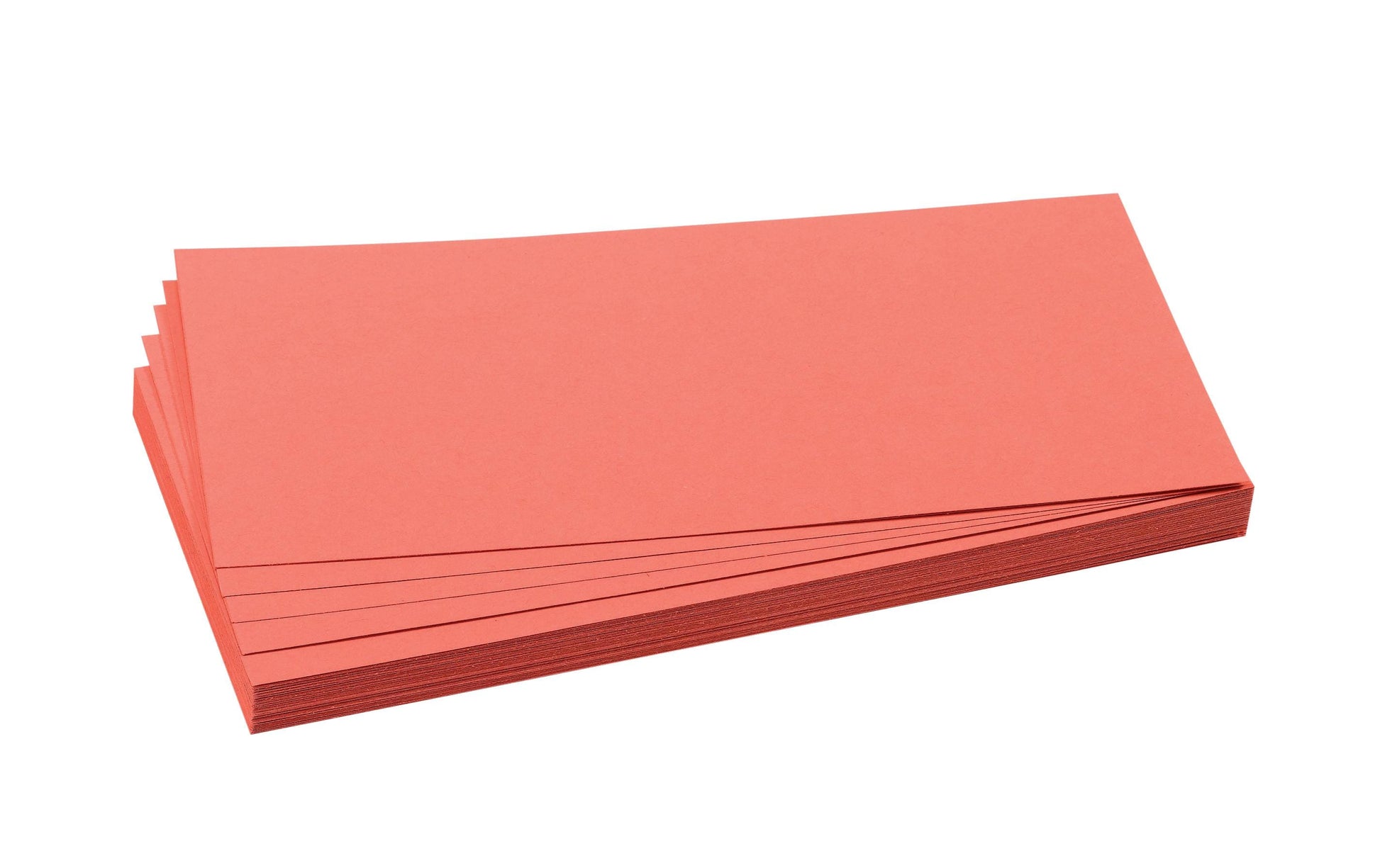 Franken Moderationskarten Rechteck – 9,5 × 20,5 cm, rot, Papier, 130 g/m², 500 Stk.