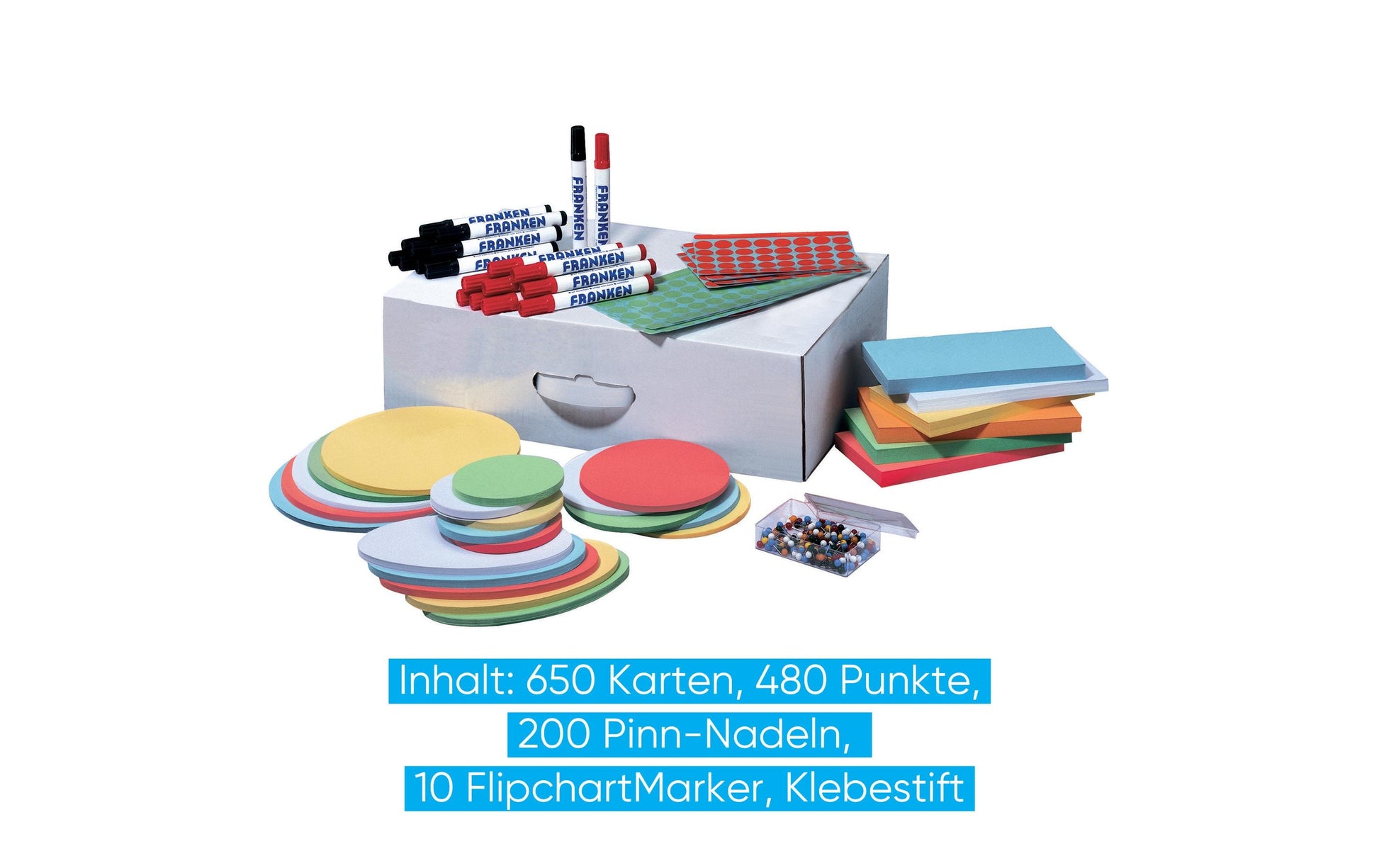 Franken Moderatorenkoffer X-tra Line – Mehrfarbig