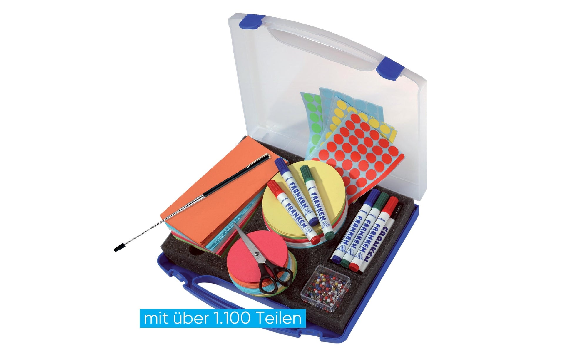 Franken Moderationskoffer – für mehrere Formate, mehrfarbig