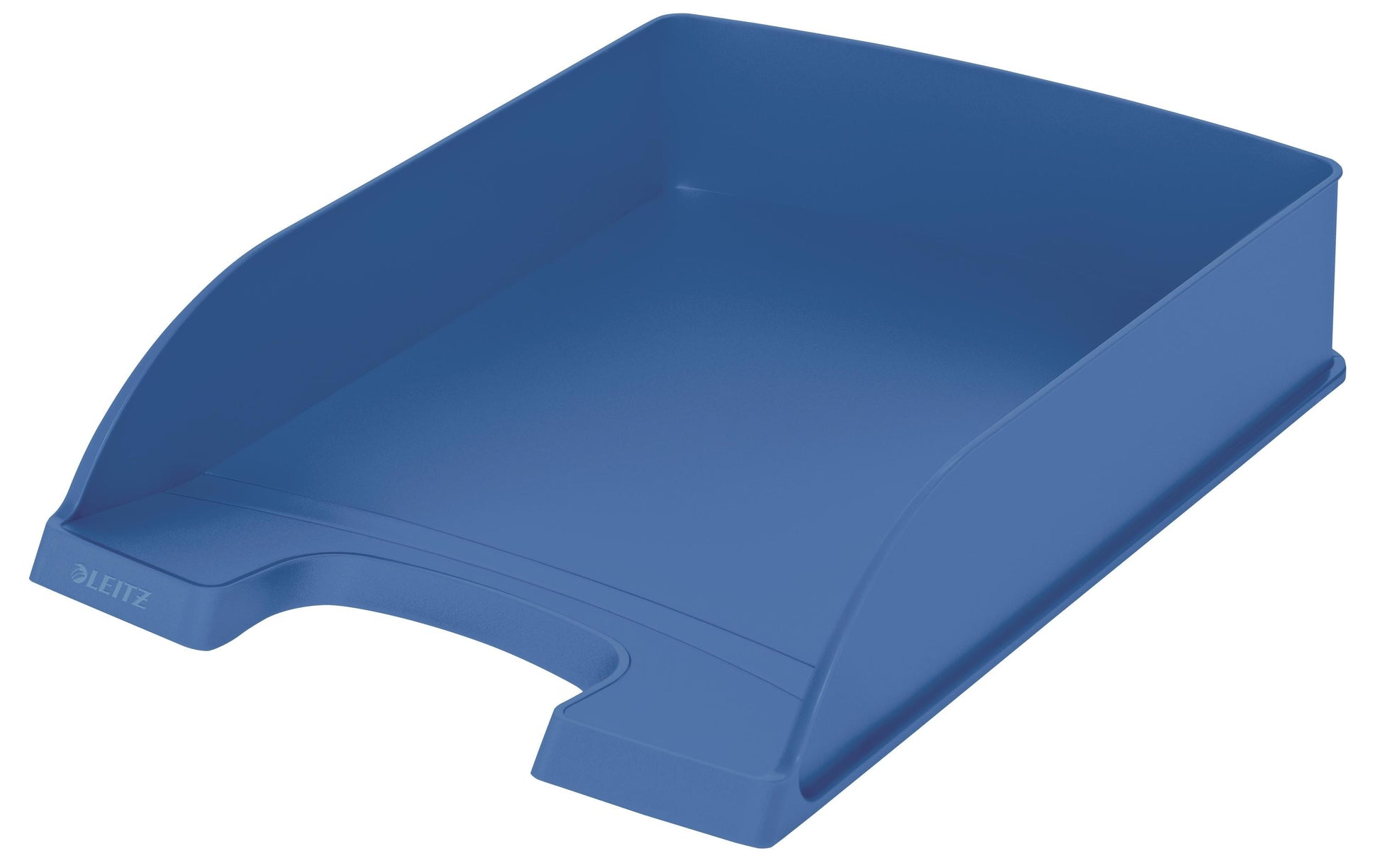 Leitz Recycle – Briefkorb für A4+, Polystyrol, Blau, Matt, 255 × 357 × 70 mm