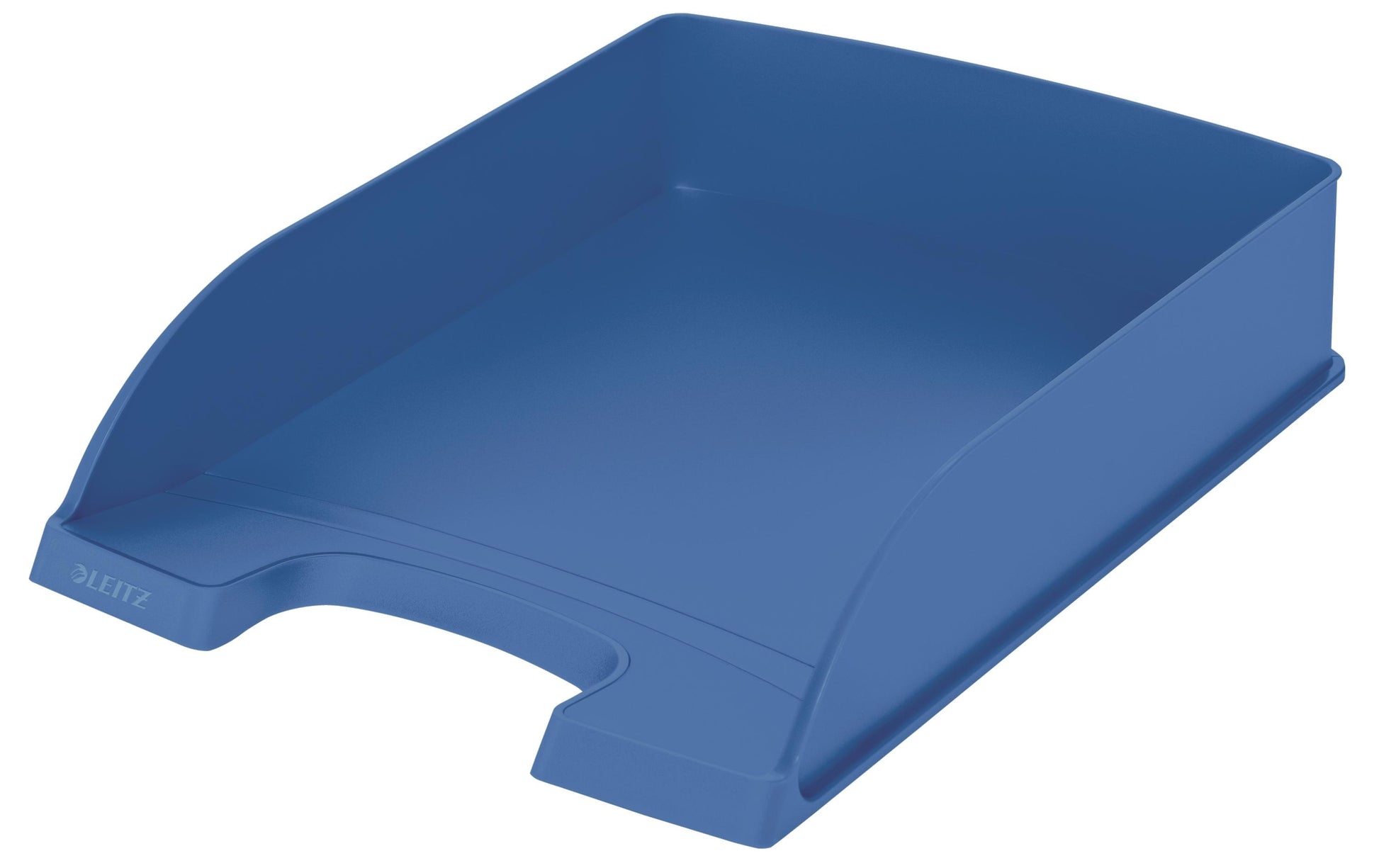 Leitz Recycle – Briefkorb für A4+, Polystyrol, Blau, Matt, 255 × 357 × 70 mm
